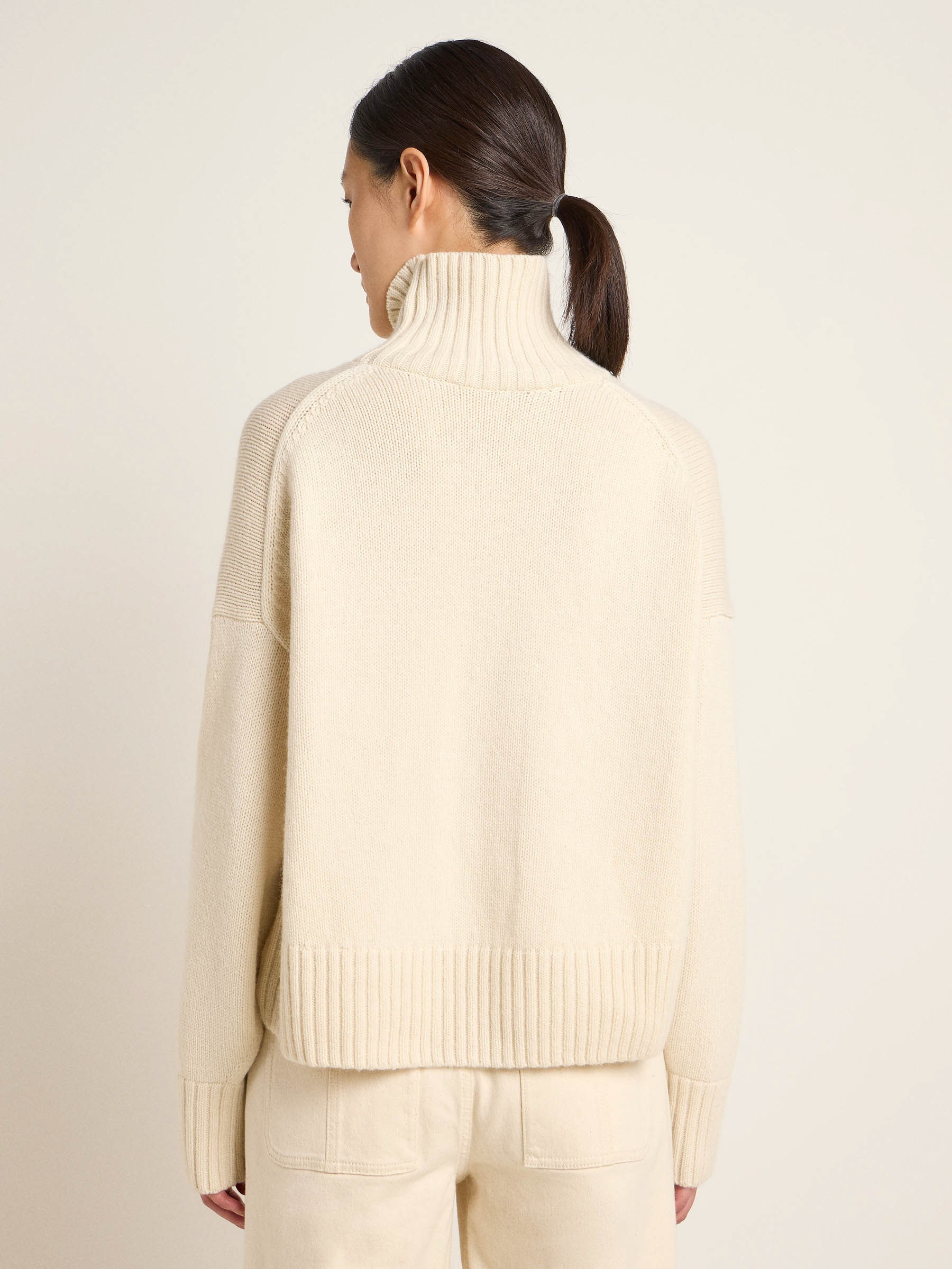 Oversized Pullover off white Lanius