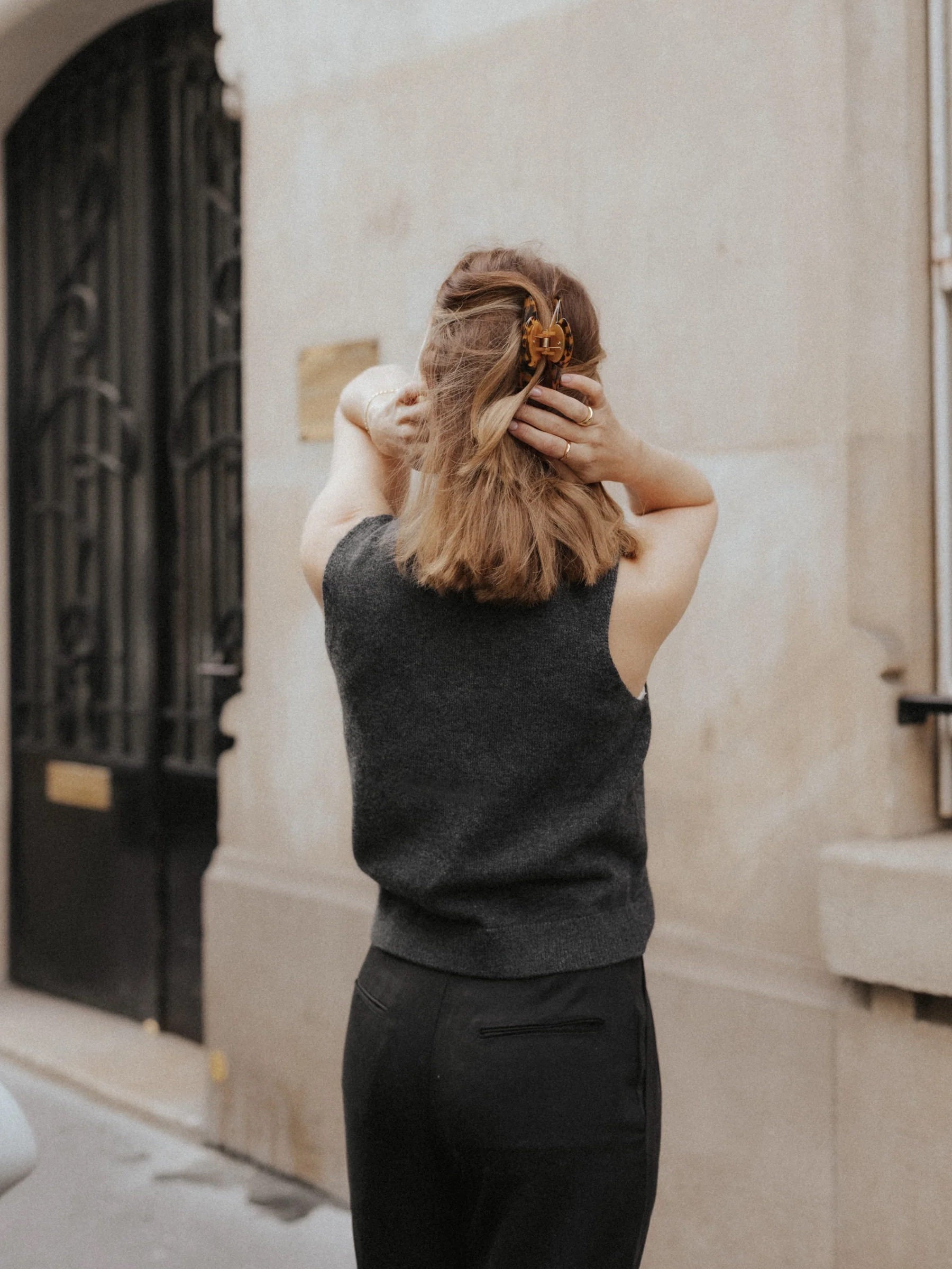 Pullunder The Mock Neck Tank dark grey Pura