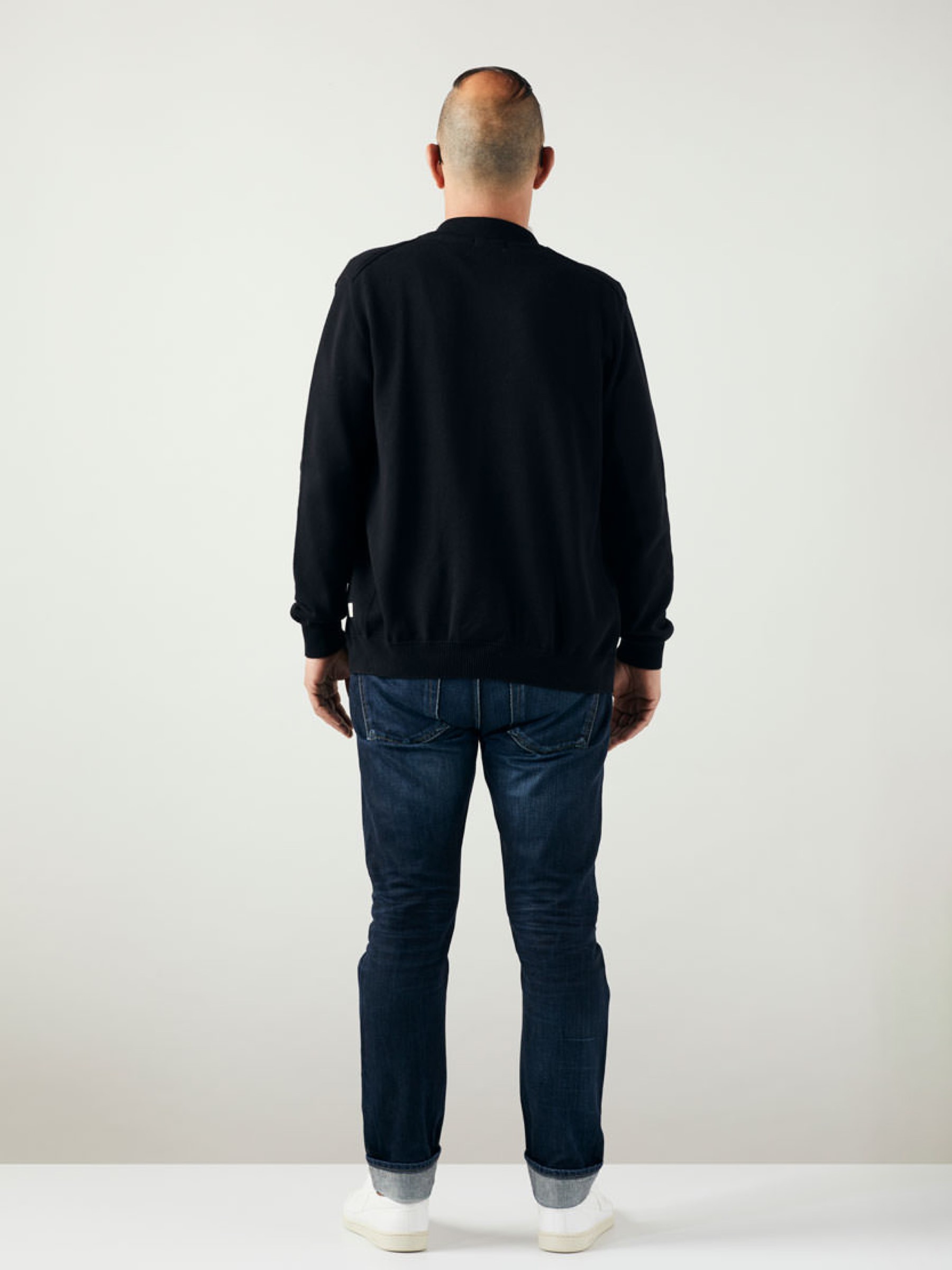Cardigan Men Bowler Jacket Swiss Edition black ZRCL