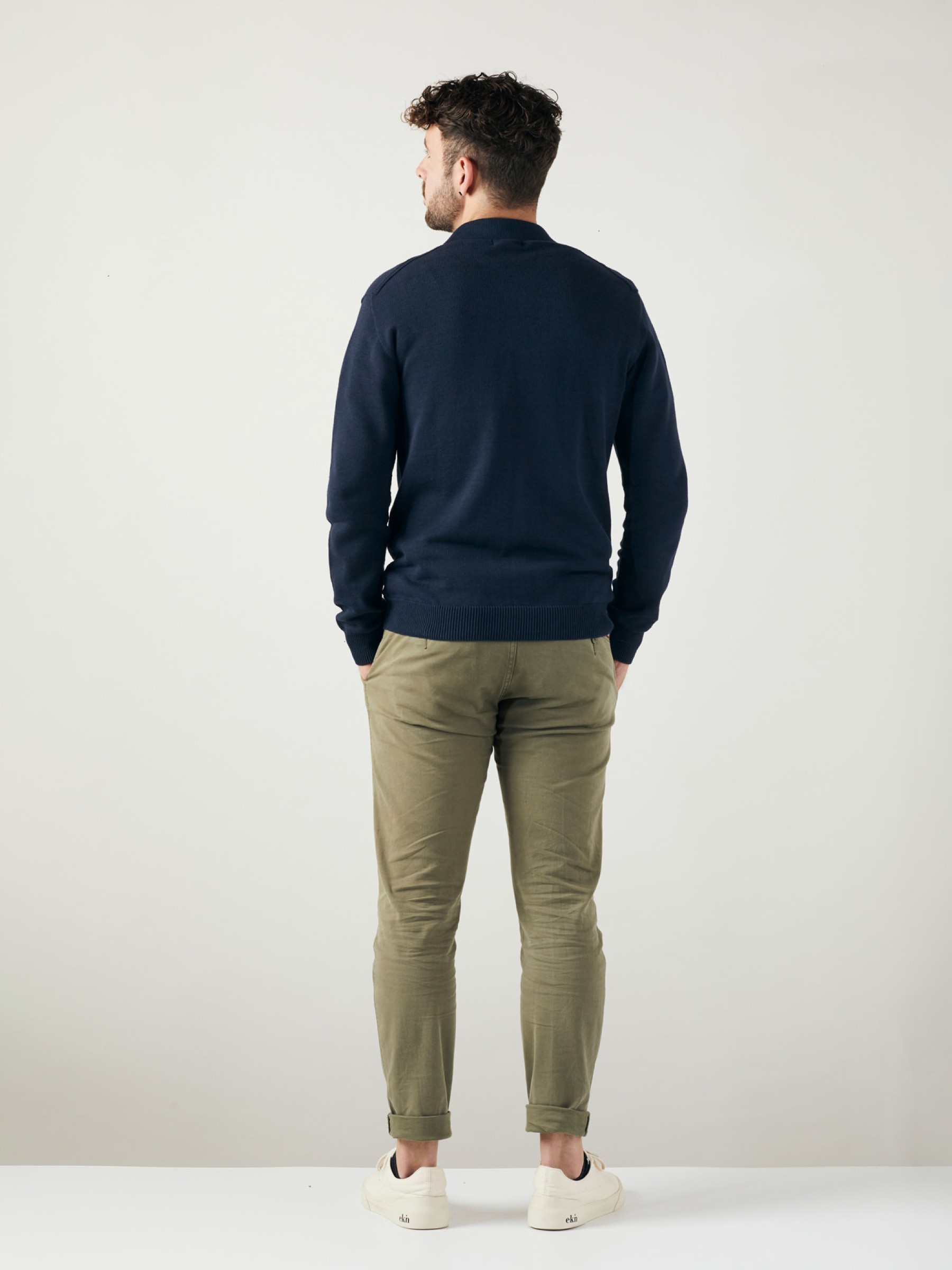 Cardigan Men Bowler Jacket Swiss Edition blue ZRCL