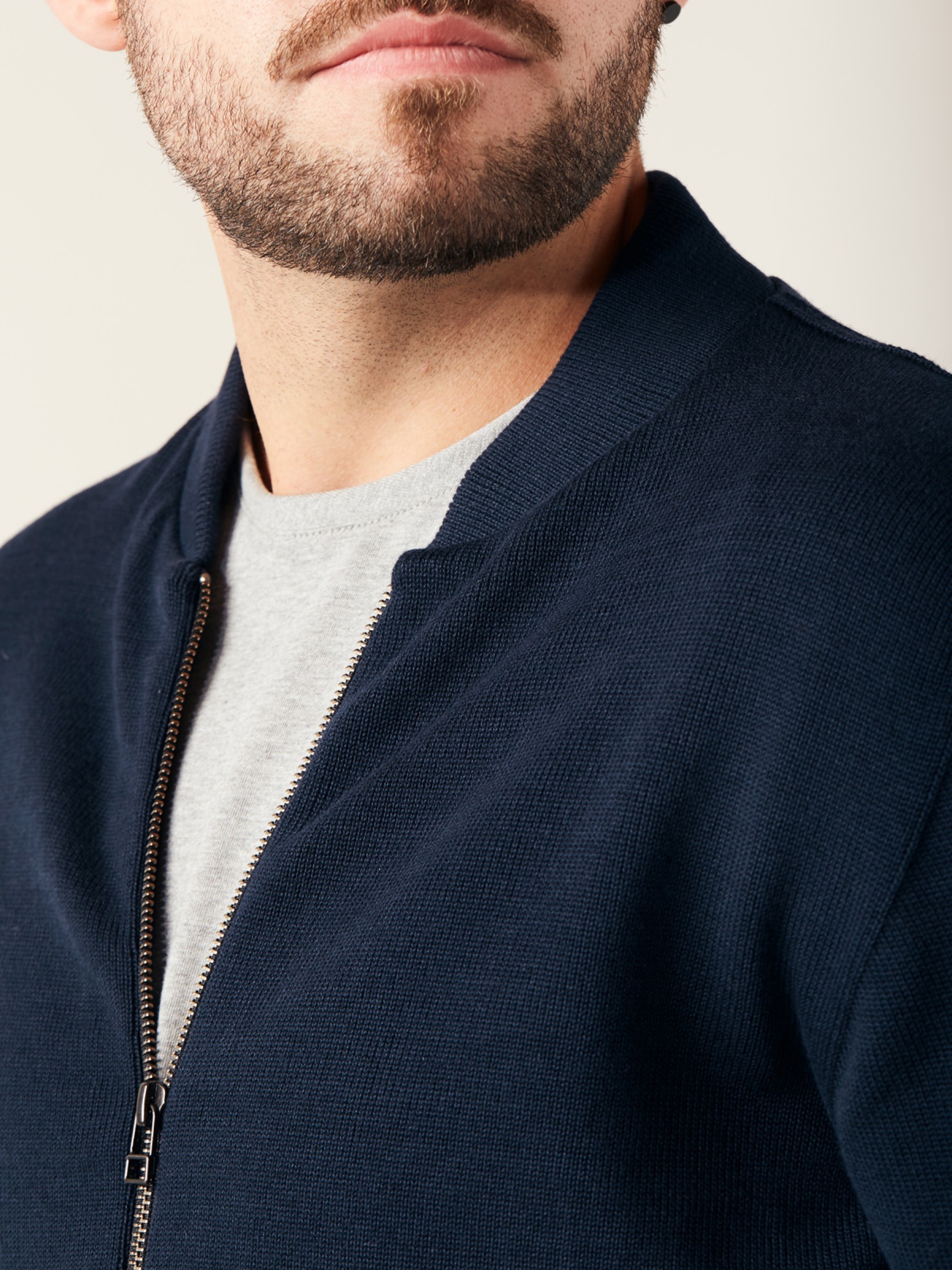 Cardigan Men Bowler Jacket Swiss Edition blue ZRCL