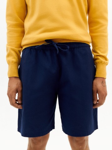 Hose Henry Shorts blue night Thinking Mu