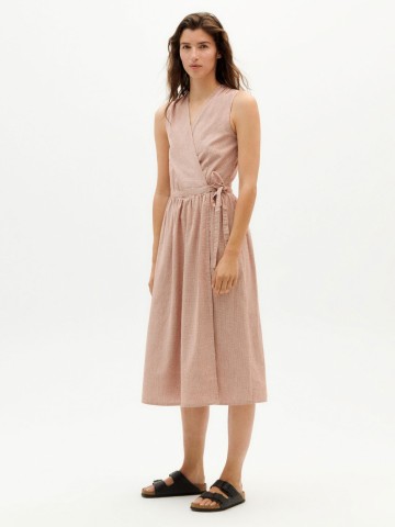 Kleid Amapola Dress vichy seersucker Thinking Mu