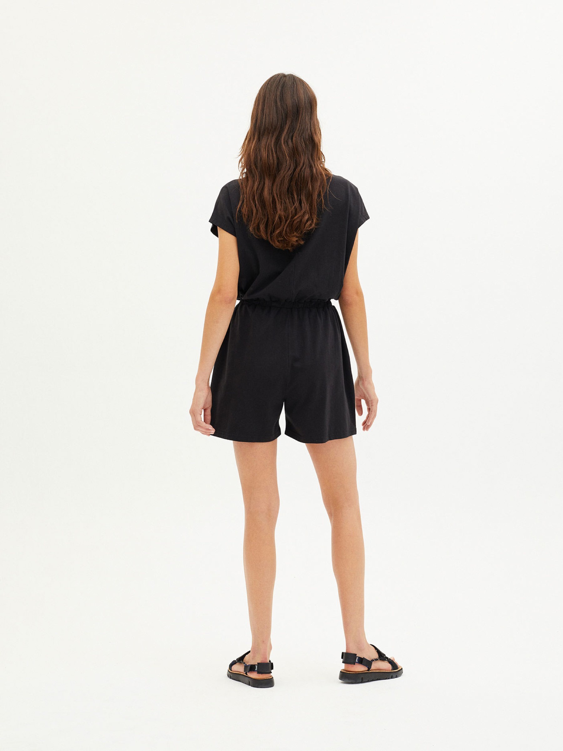 Overall Voltaire Jumpsuit black Thinking Mu