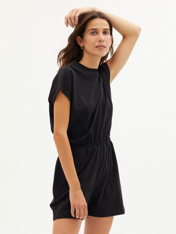 Overall Voltaire Jumpsuit black Thinking Mu
