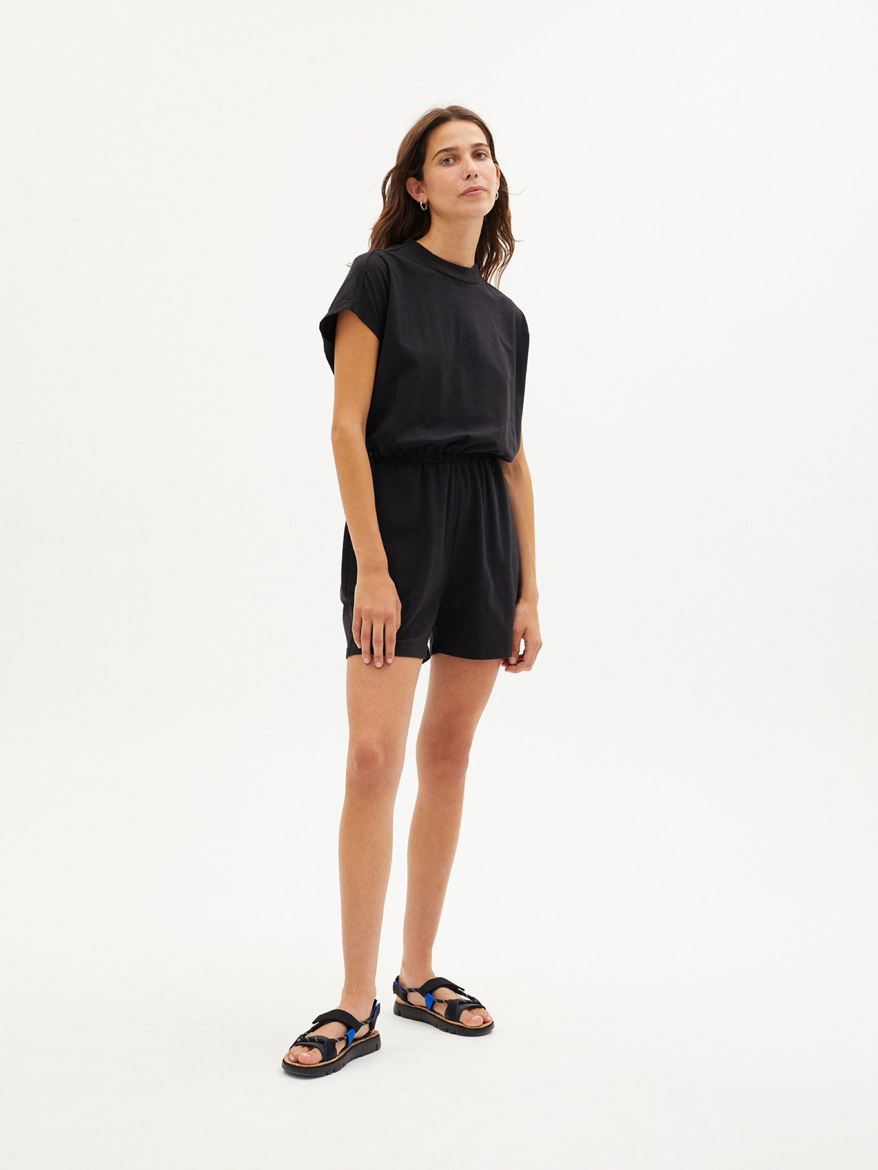 Overall Voltaire Jumpsuit black Thinking Mu