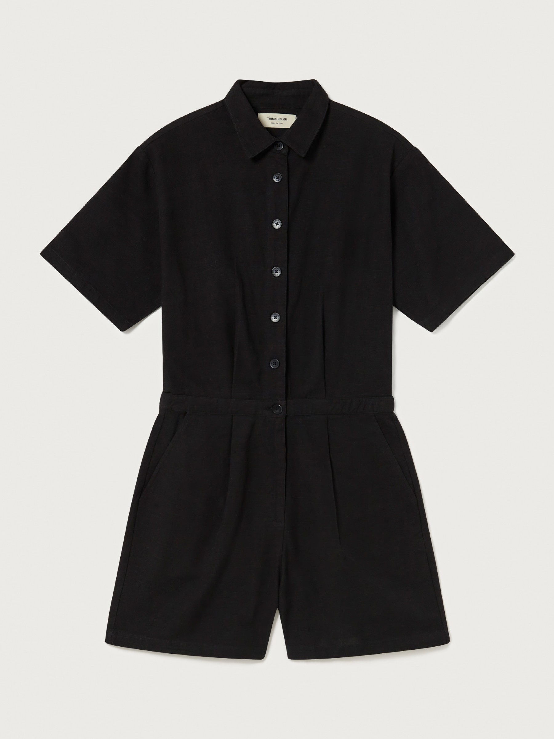 Overall Agata Jumpsuit black Thinking Mu
