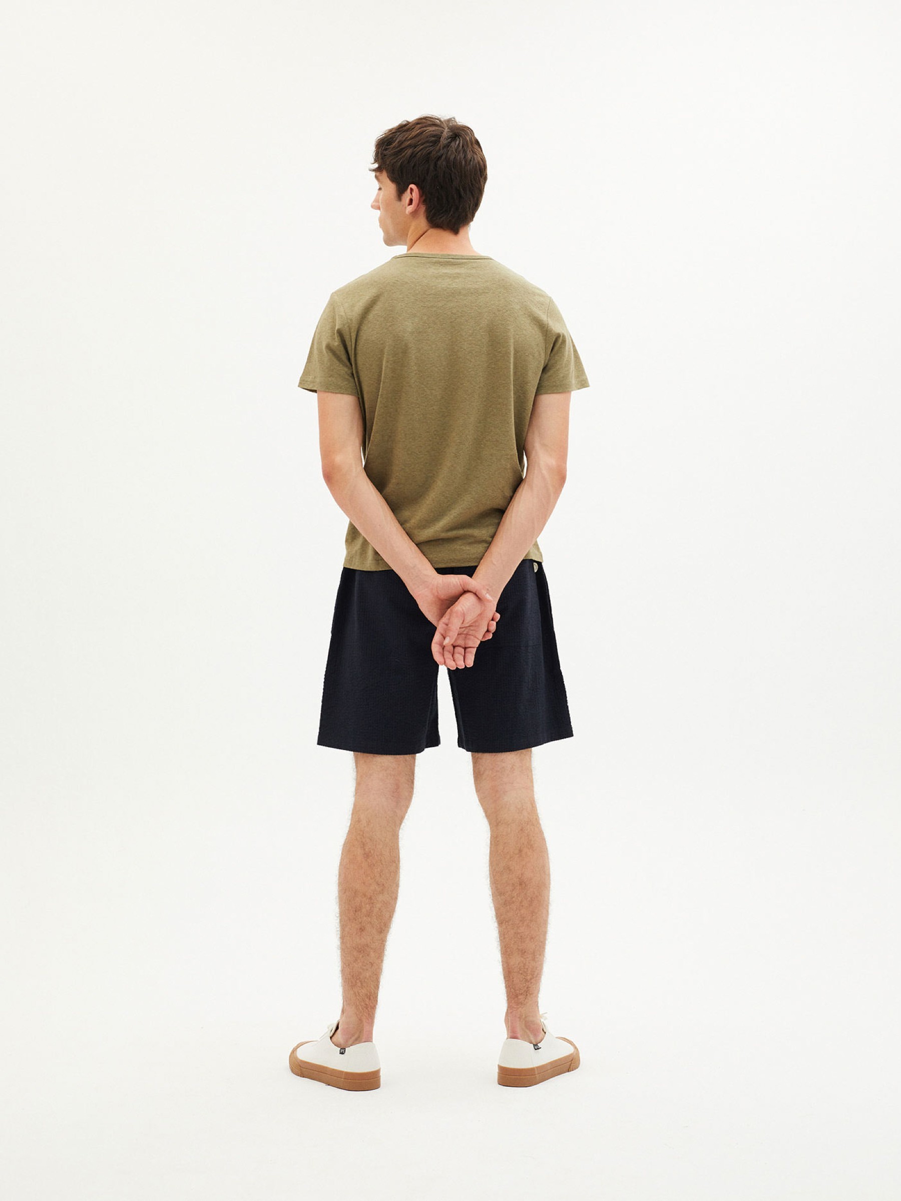 Hemp T-Shirt kaki Thinking Mu