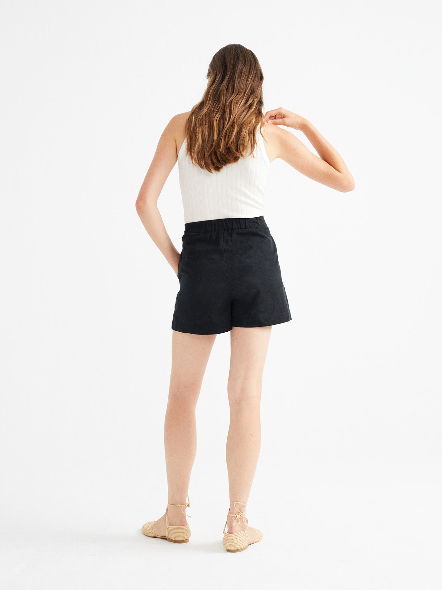Hose Narciso Shorts black Thinking Mu