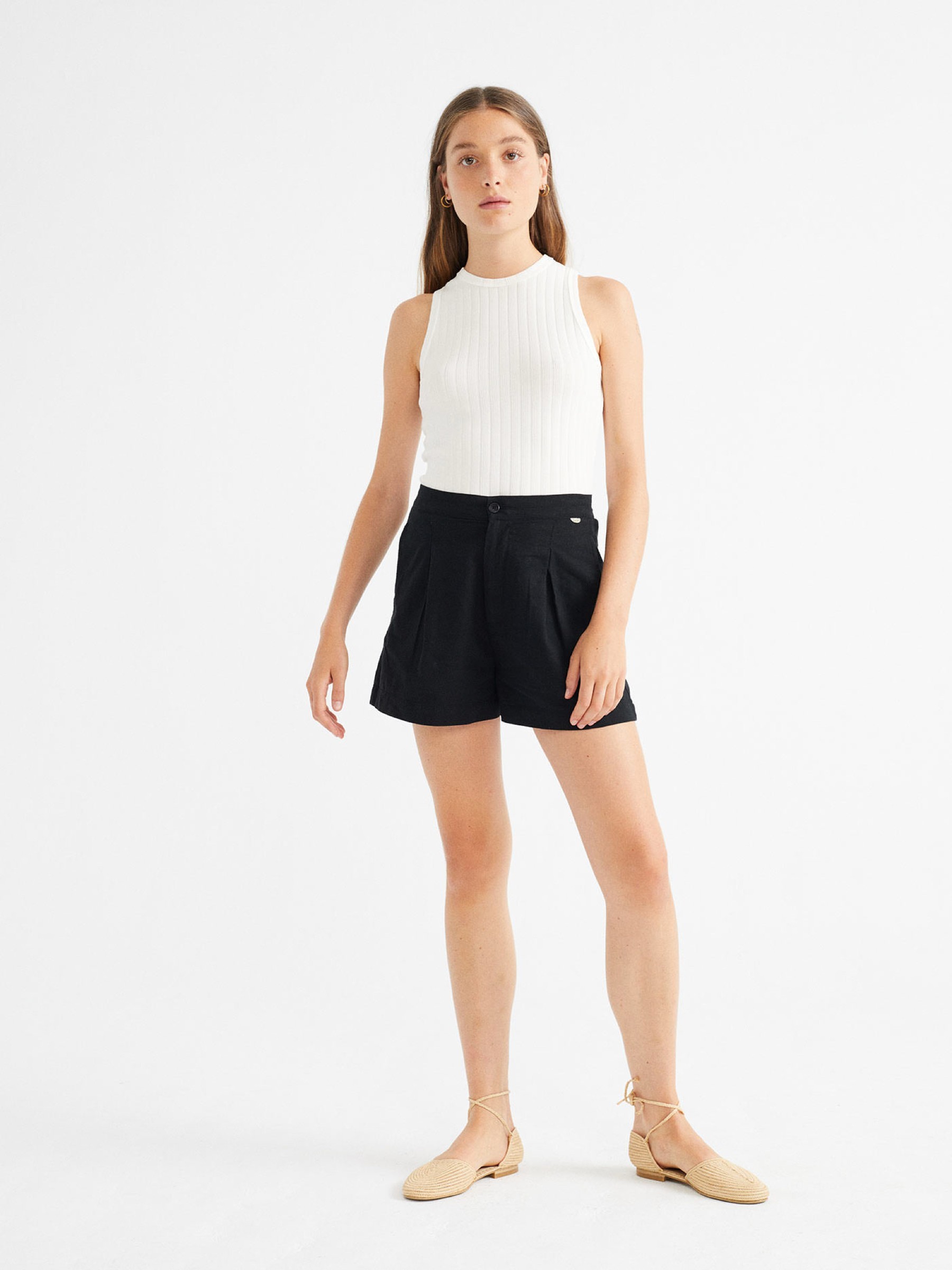 Hose Narciso Shorts black Thinking Mu