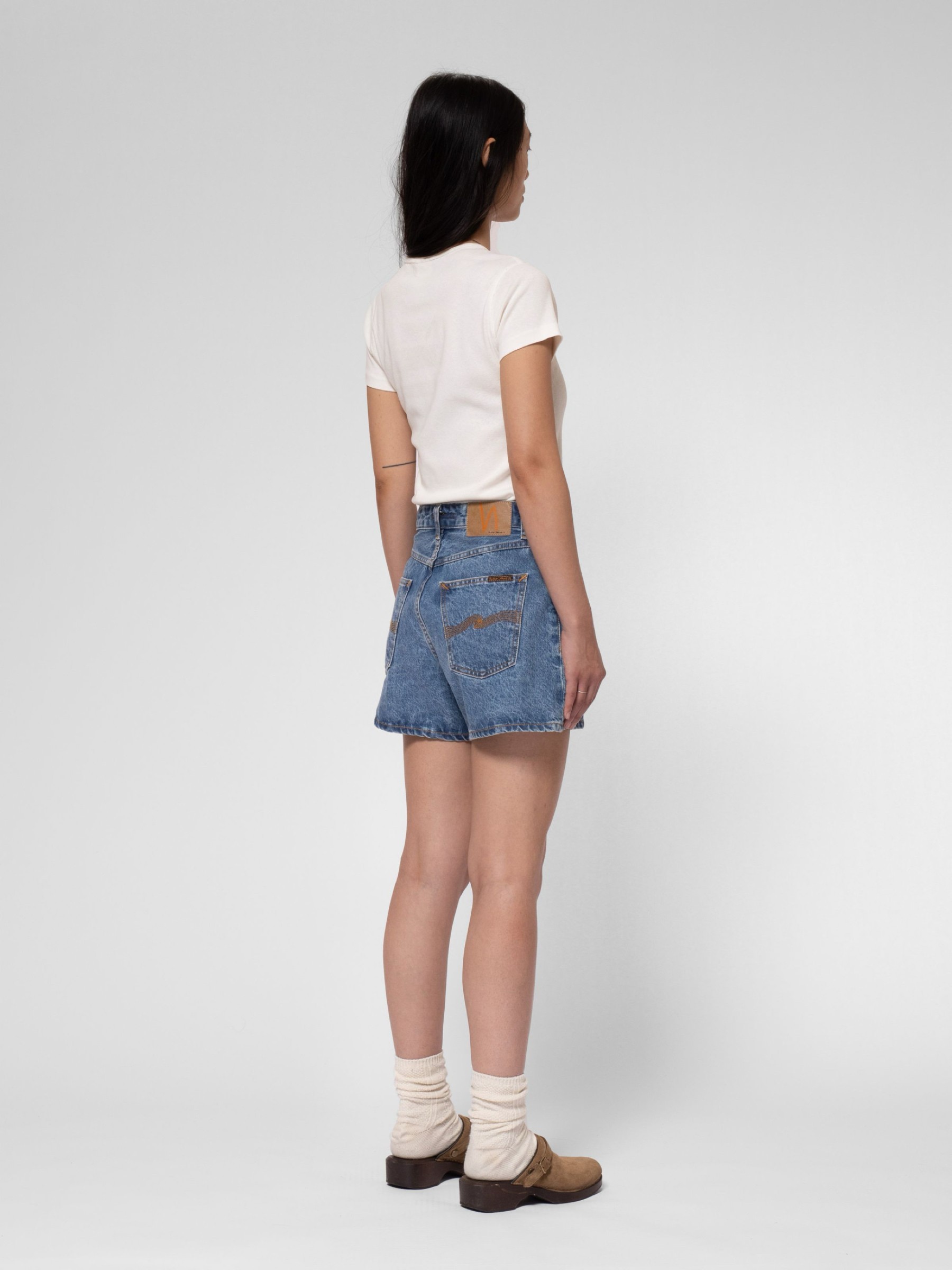 Jeansshorts Maeve Shorts casual wash Nudie Jeans