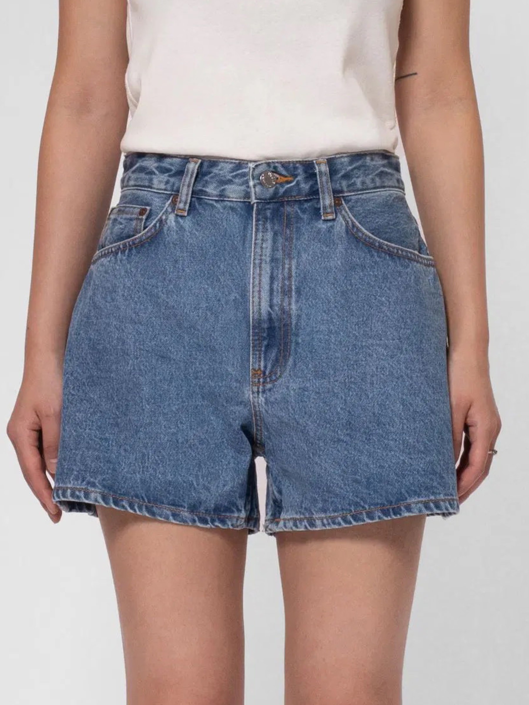 Jeansshorts Maeve Shorts casual wash Nudie Jeans