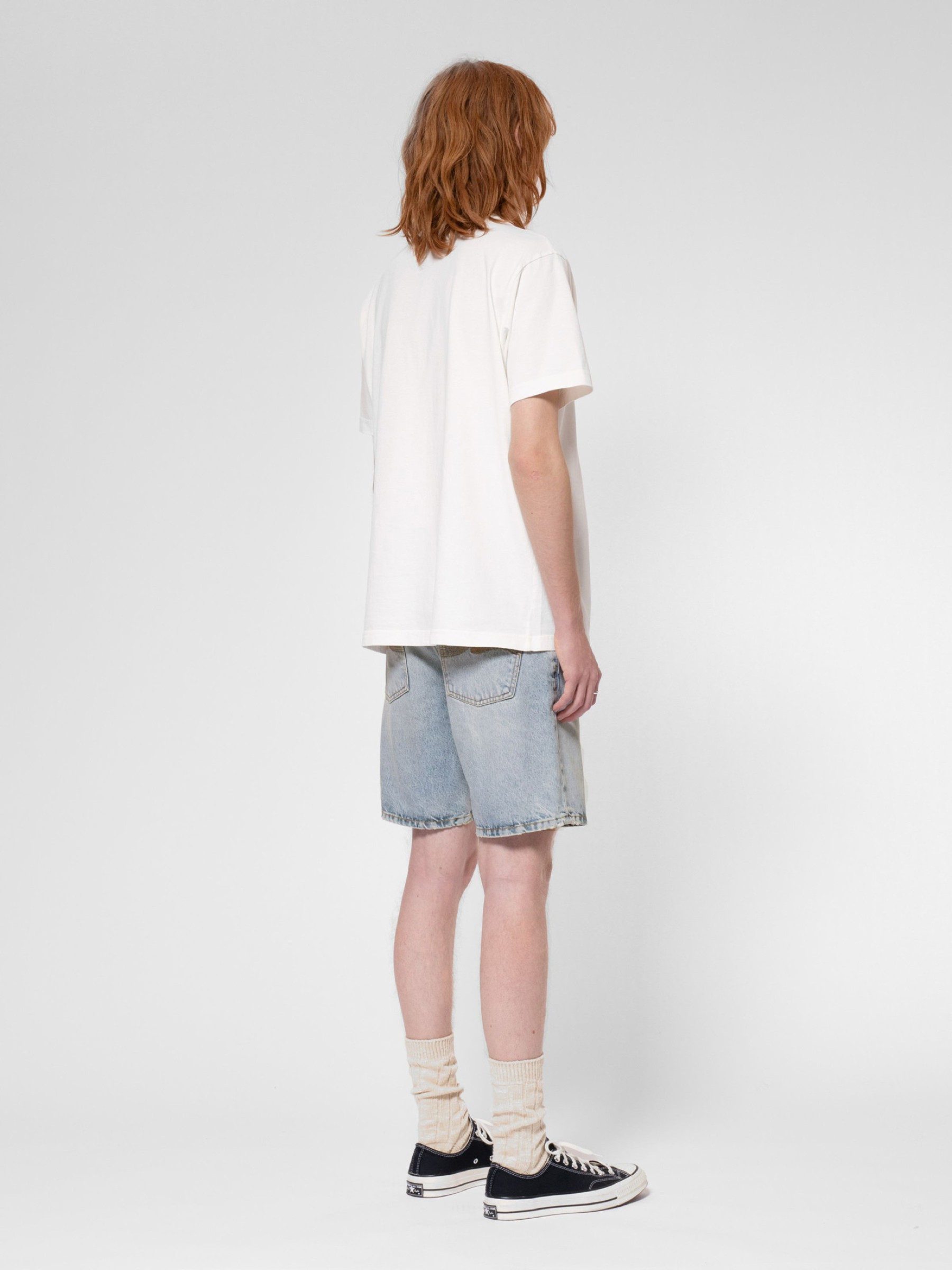 Jeansshorts Seth Shorts sea salt Nudie Jeans
