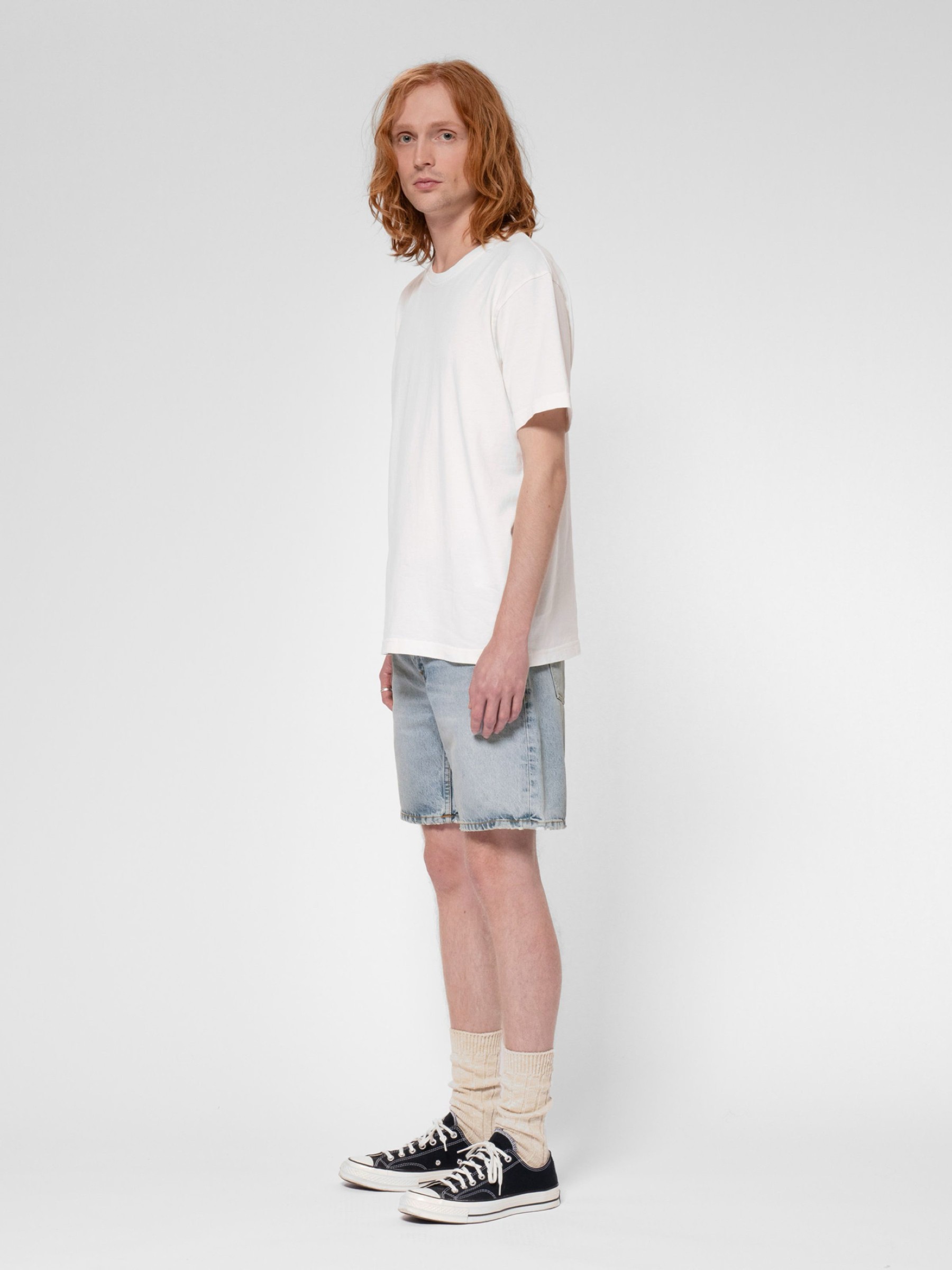 Jeansshorts Seth Shorts sea salt Nudie Jeans