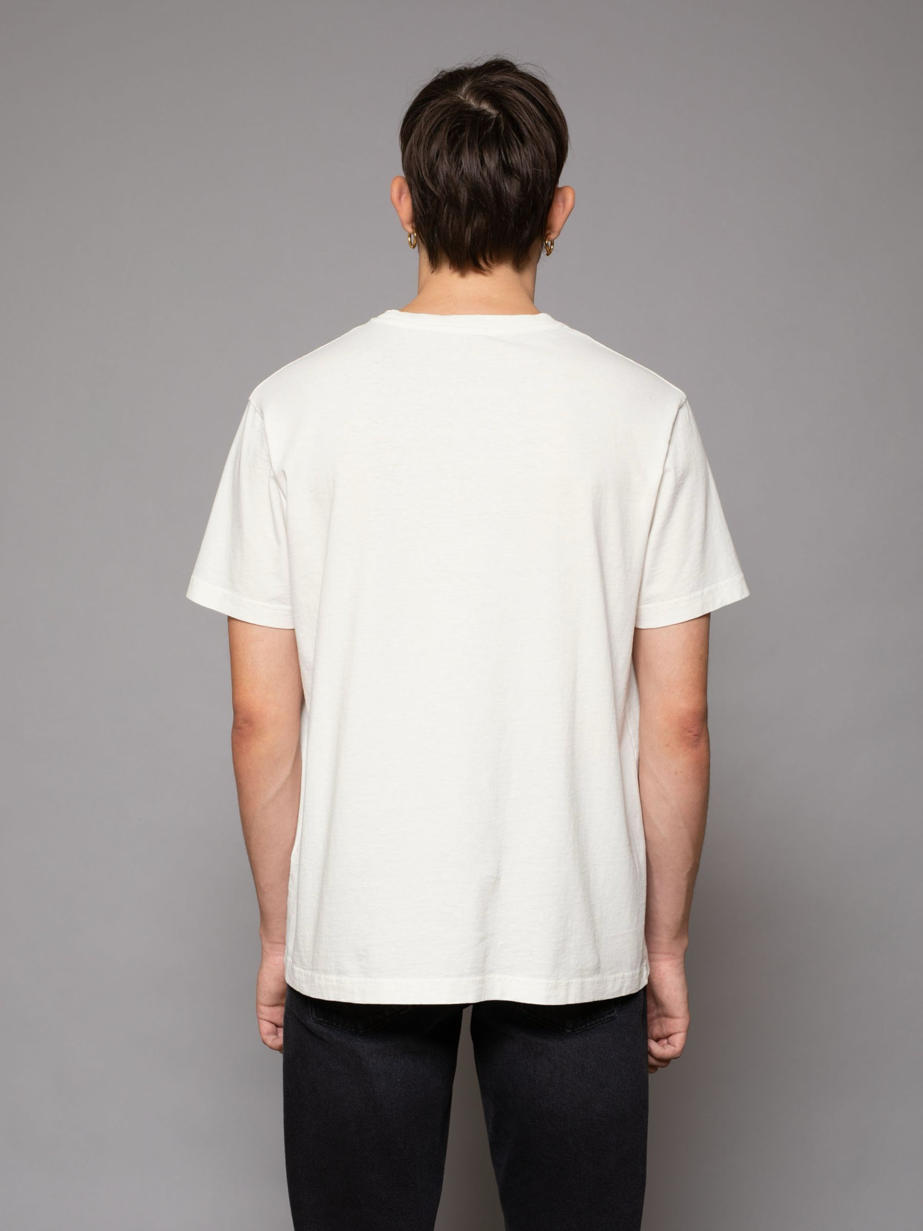 T-Shirt Uno Everyday Tee chalk white Nudie Jeans