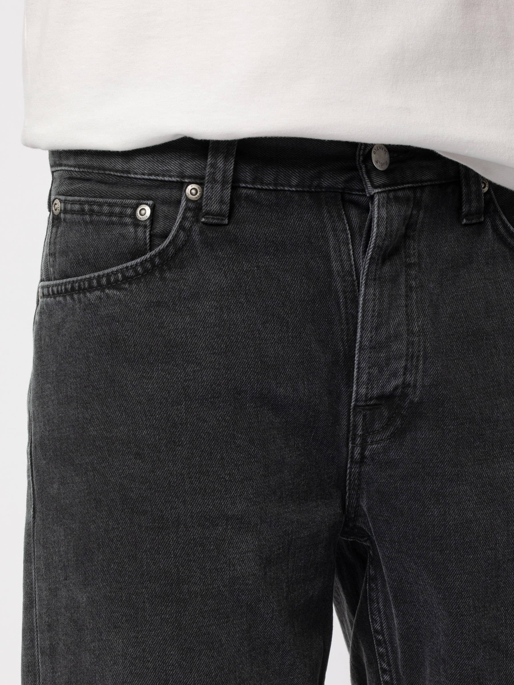 Jeansshorts Josh Shorts black water denim Nudie Jeans