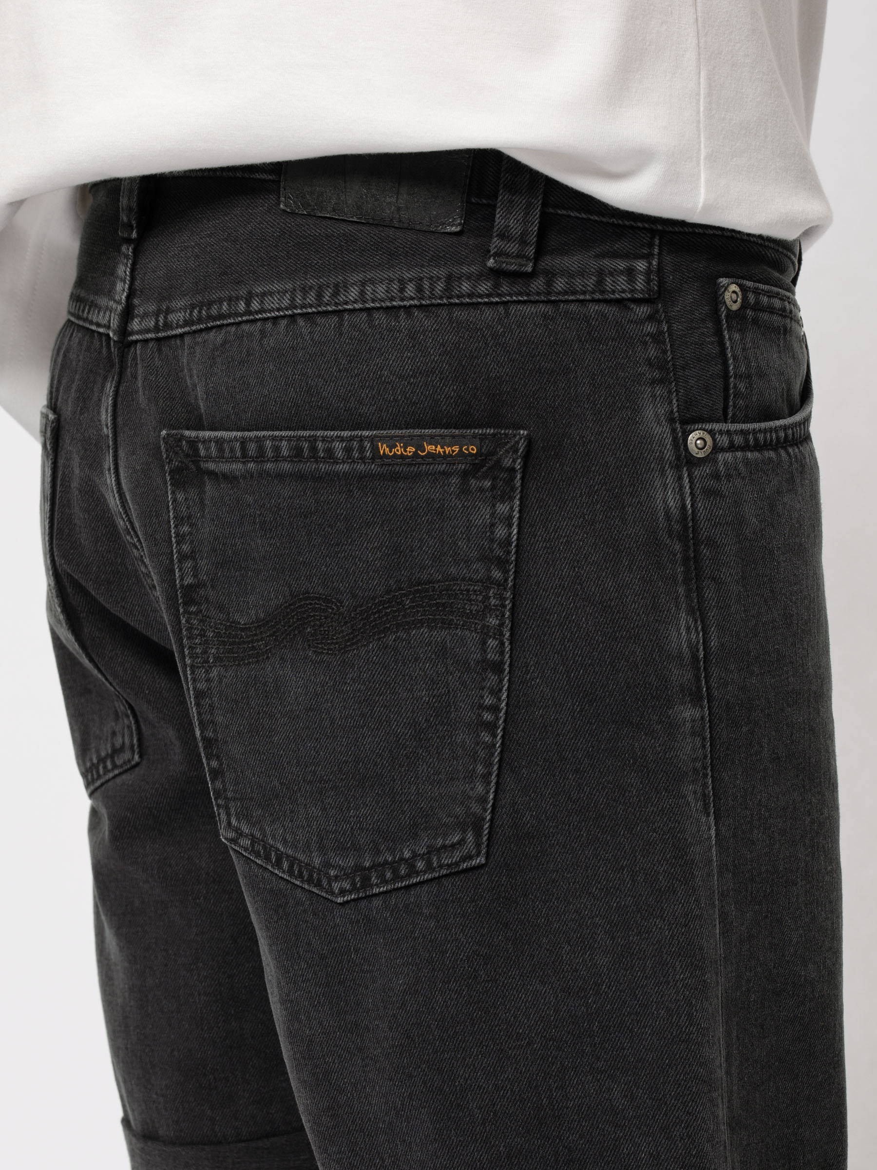 Jeansshorts Josh Shorts black water denim Nudie Jeans