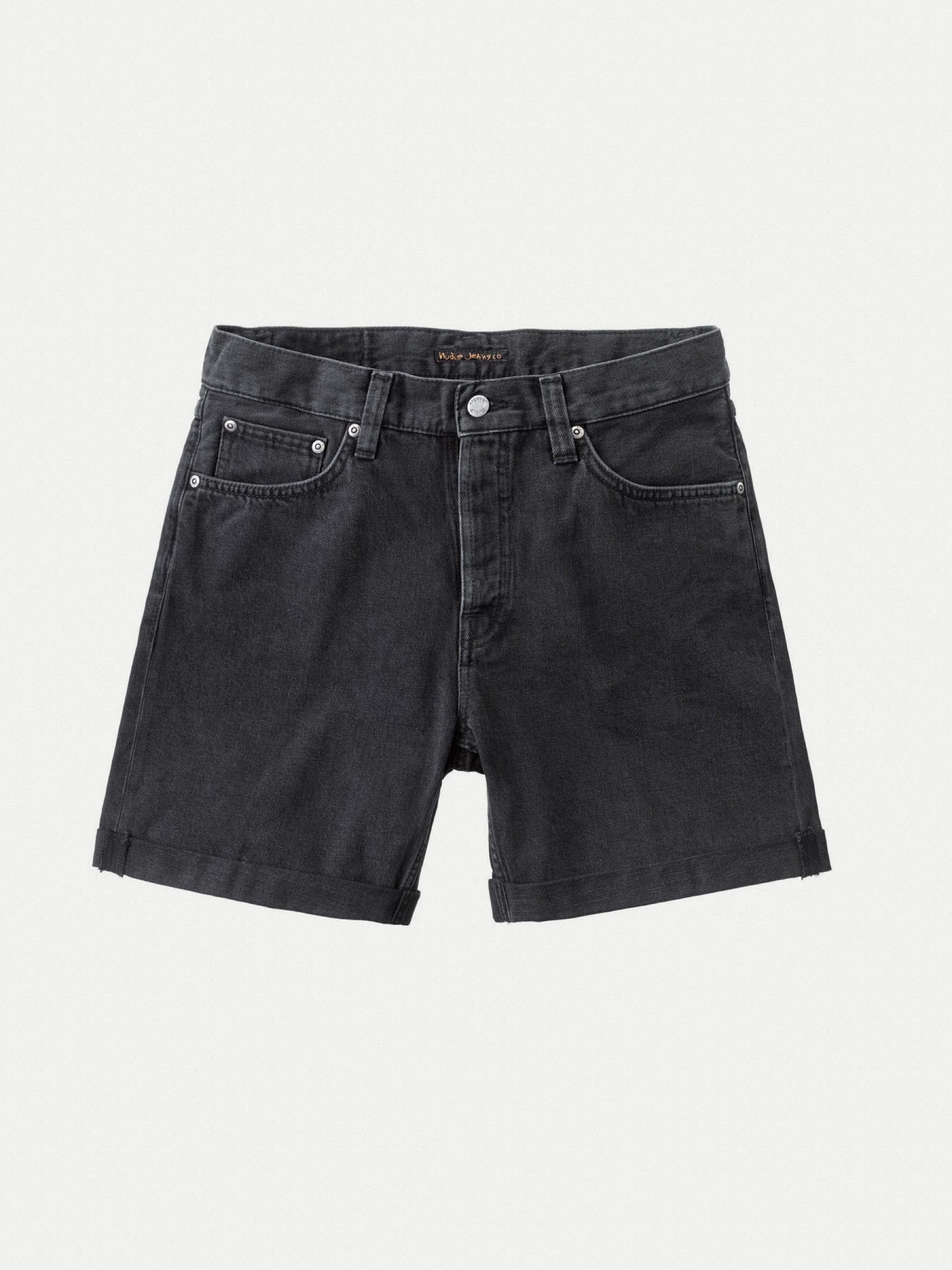 Jeansshorts Josh Shorts black water denim Nudie Jeans