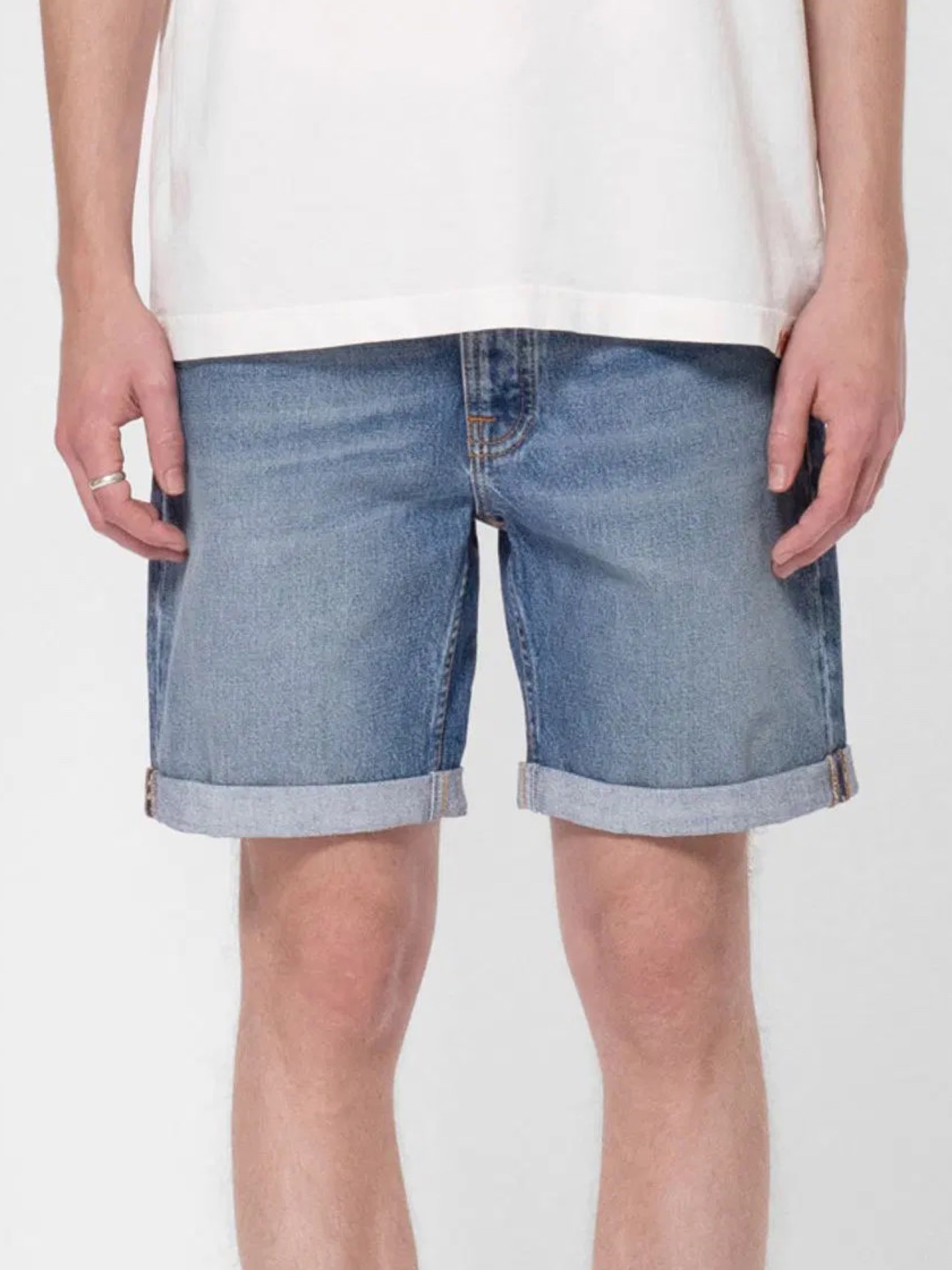 Jeansshorts Josh Shorts blue haze Nudie Jeans