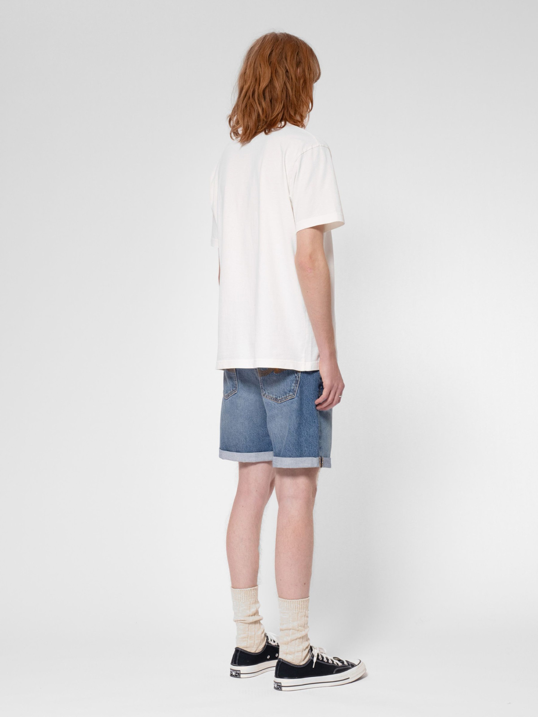 Jeansshorts Josh Shorts blue haze Nudie Jeans
