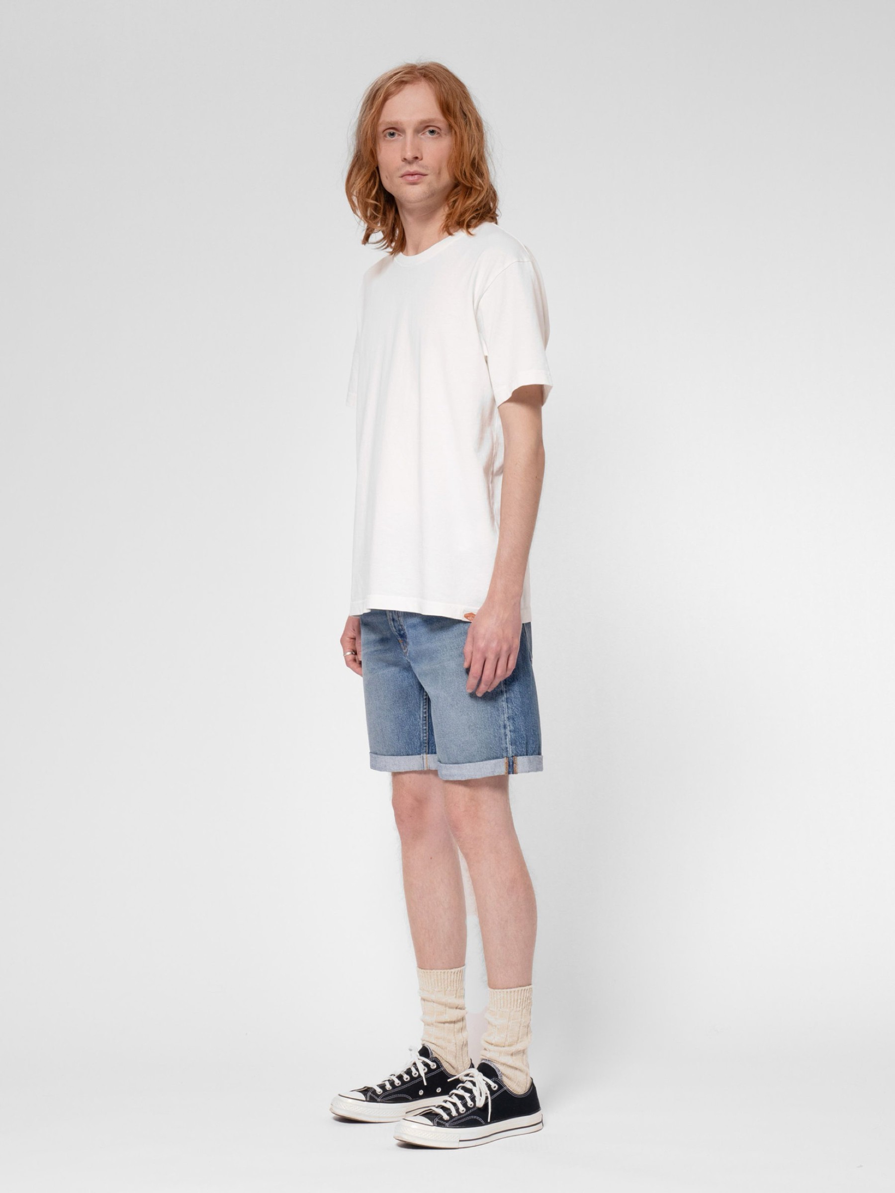 Jeansshorts Josh Shorts blue haze Nudie Jeans