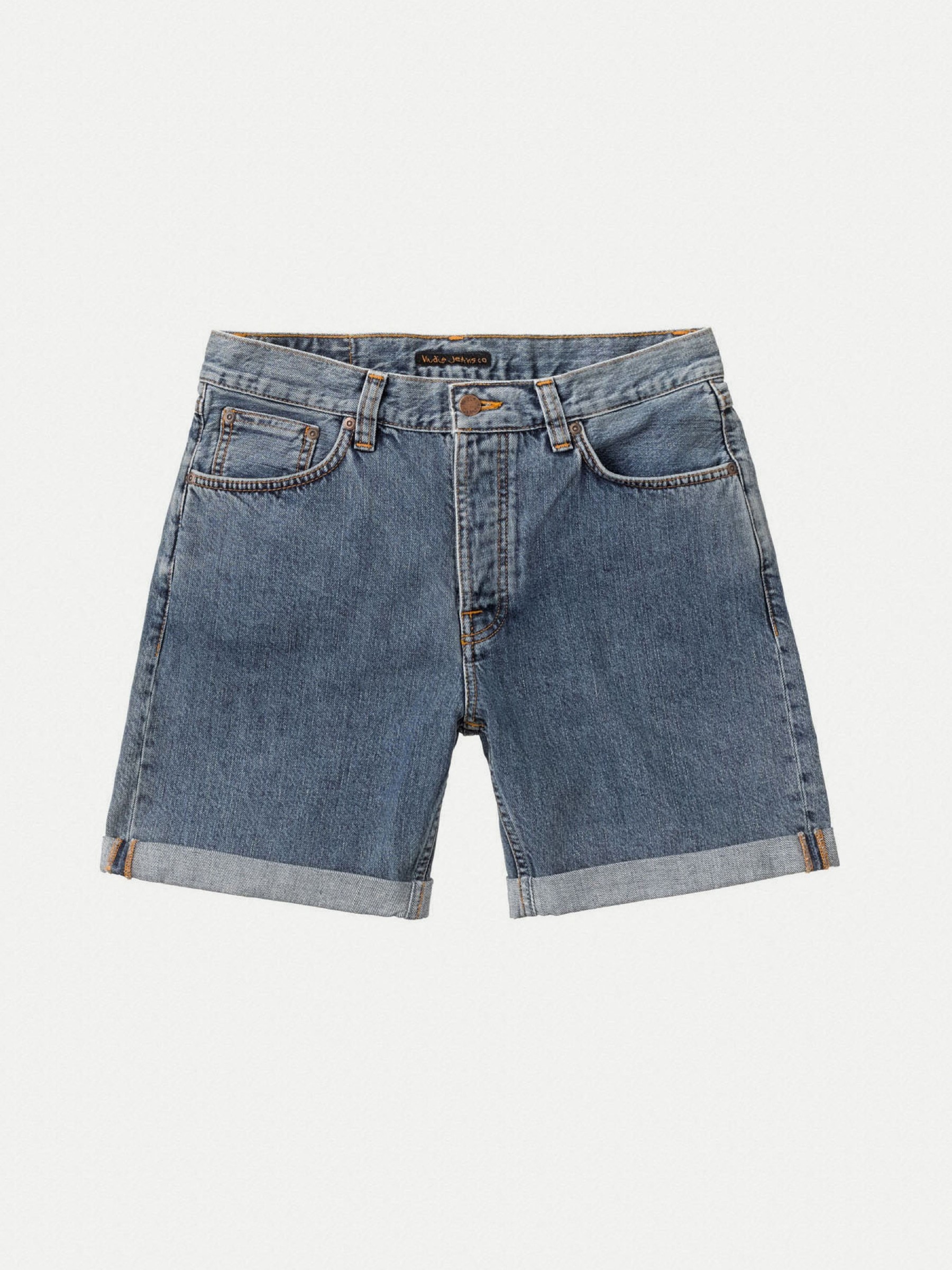 Jeansshorts Josh Shorts friendly blue Nudie Jeans
