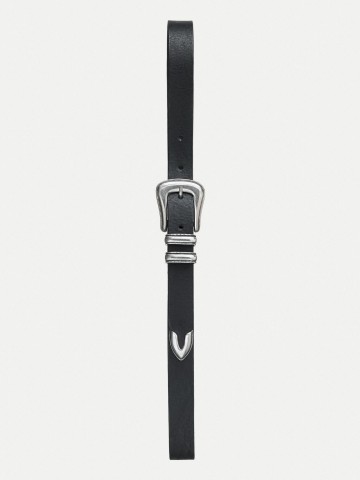Gürtel Western Silver Belt black Nudie Jeans
