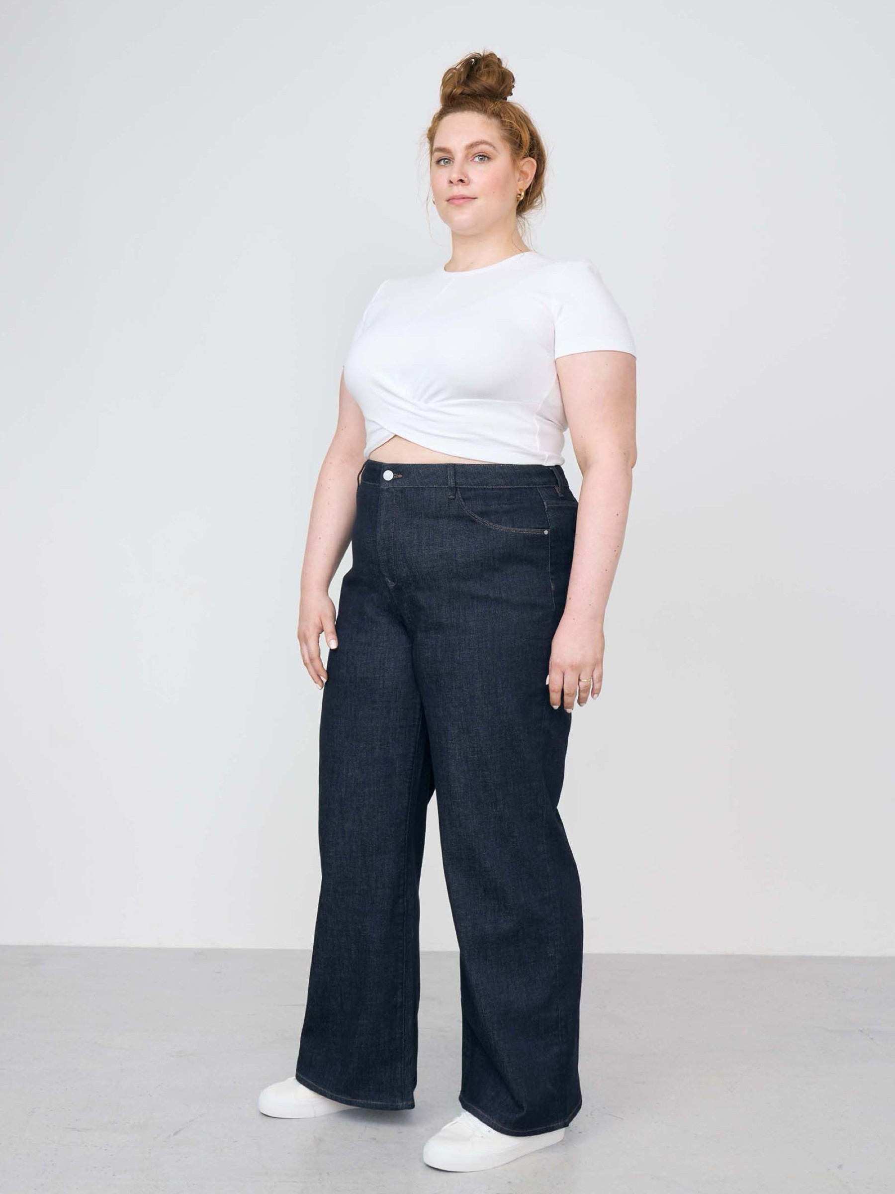 Jeans Dew Flared raw blue Dawn Denim