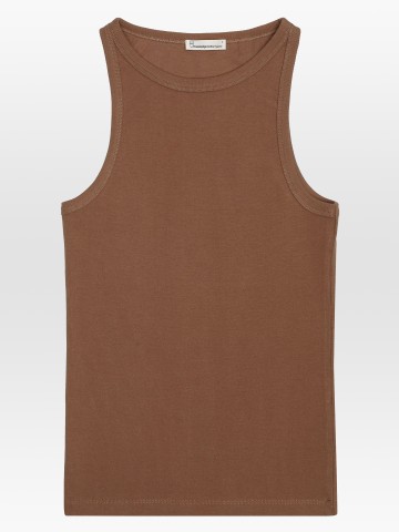 Racer Rib Top tuffet Knowledge Cotton Apparel