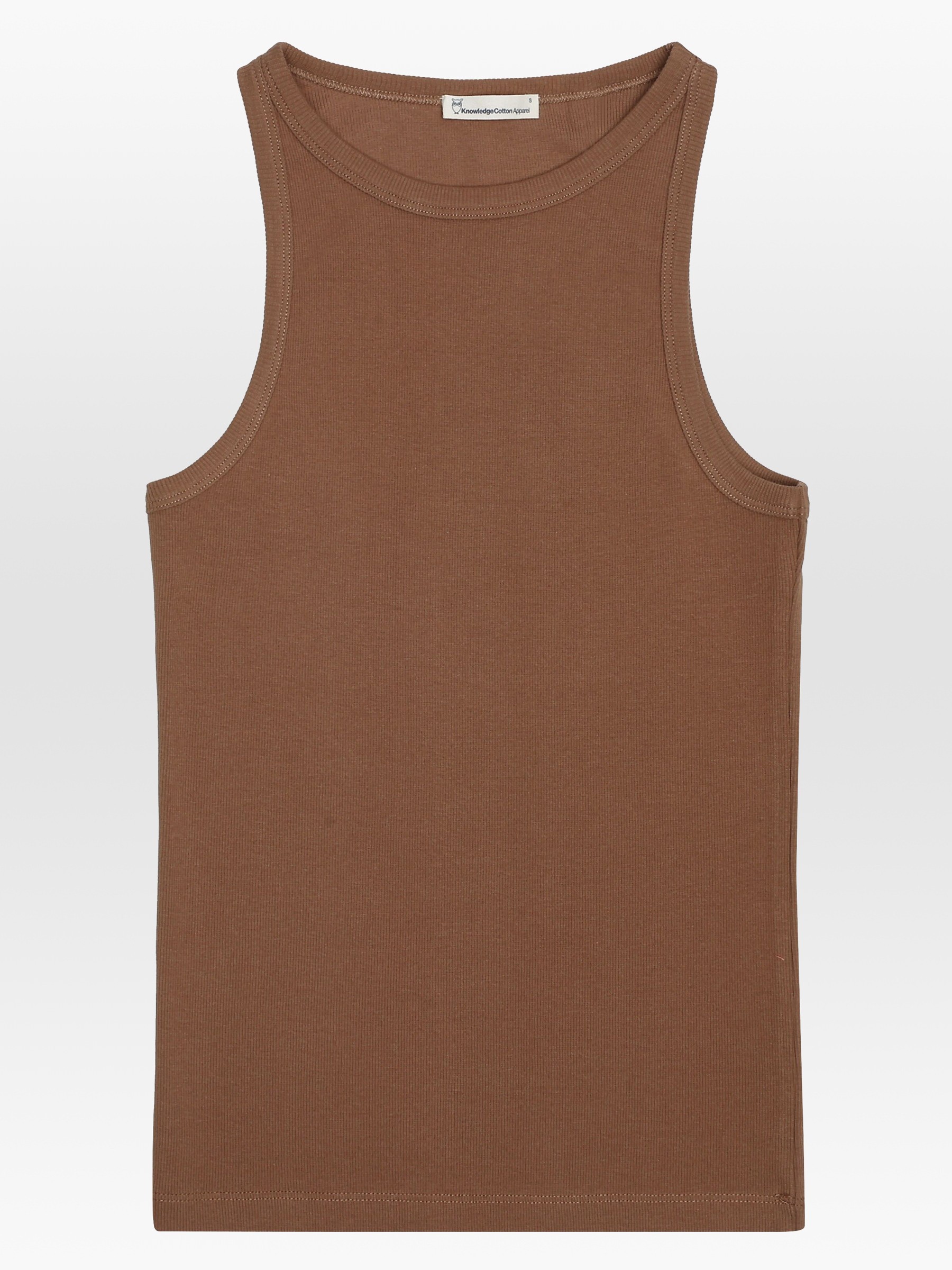 Racer Rib Top tuffet Knowledge Cotton Apparel