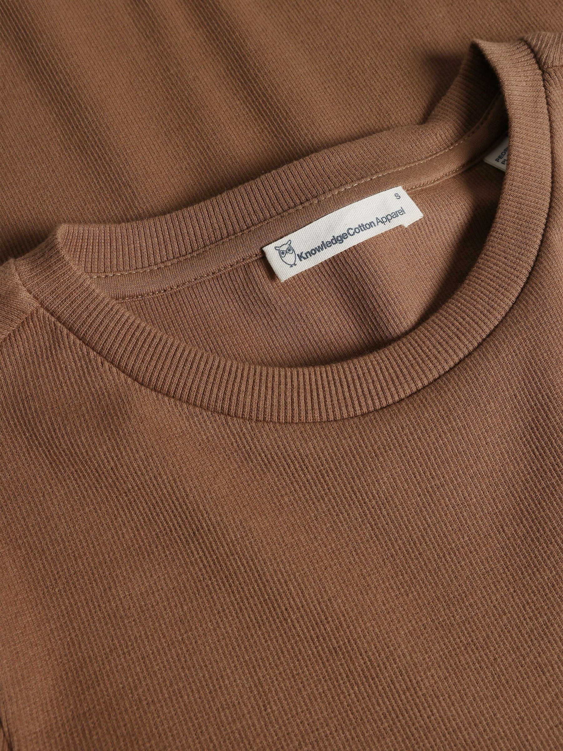 Rib T-Shirt tuffet Knowledge Cotton Apparel