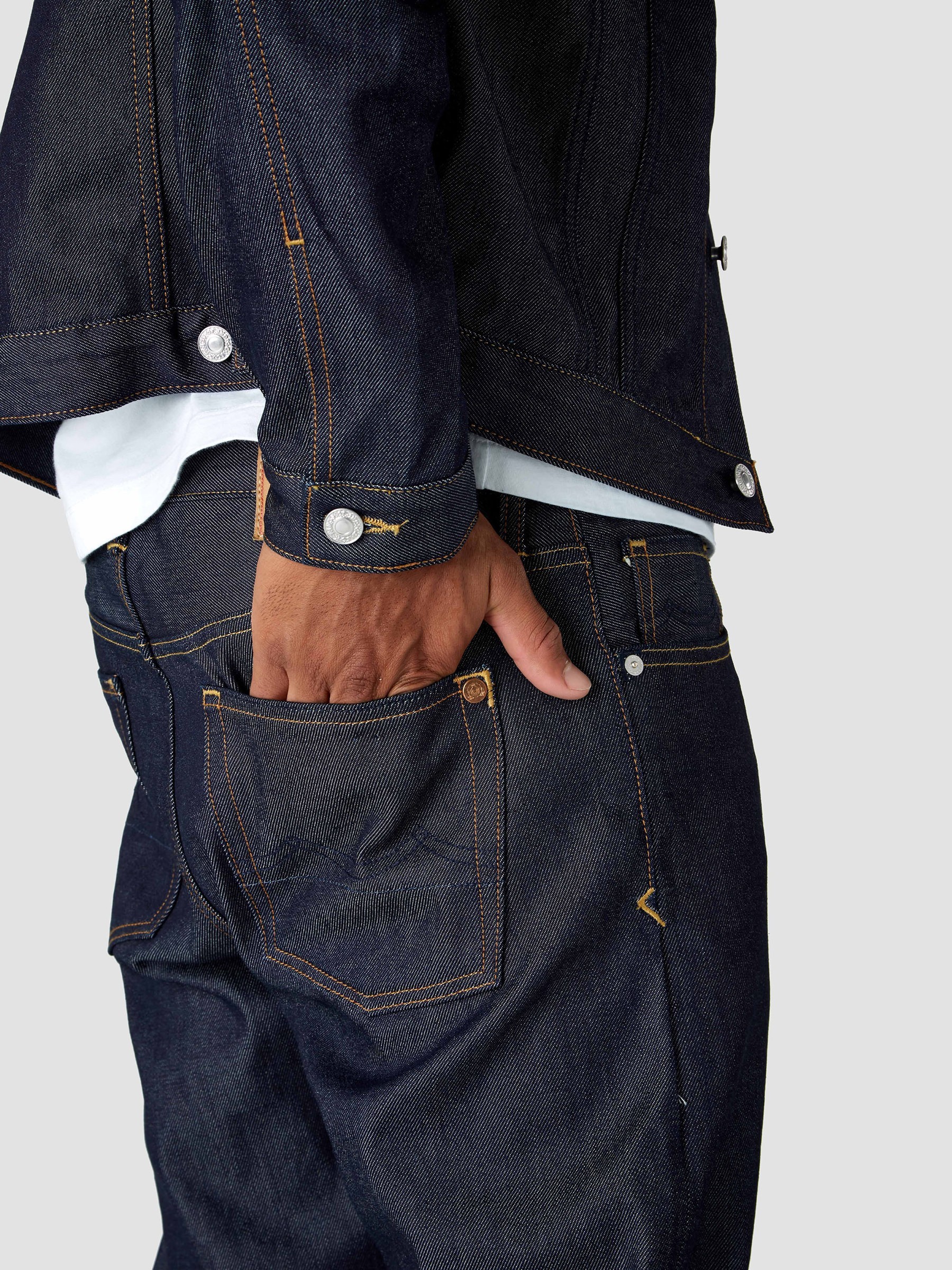 Jeanshose Daniel dry re-gen selvage Kings of Indigo – K.O.I.