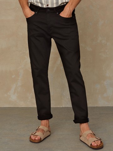 Jeanshose Daniel stay black rinse Kings of Indigo – K.O.I.