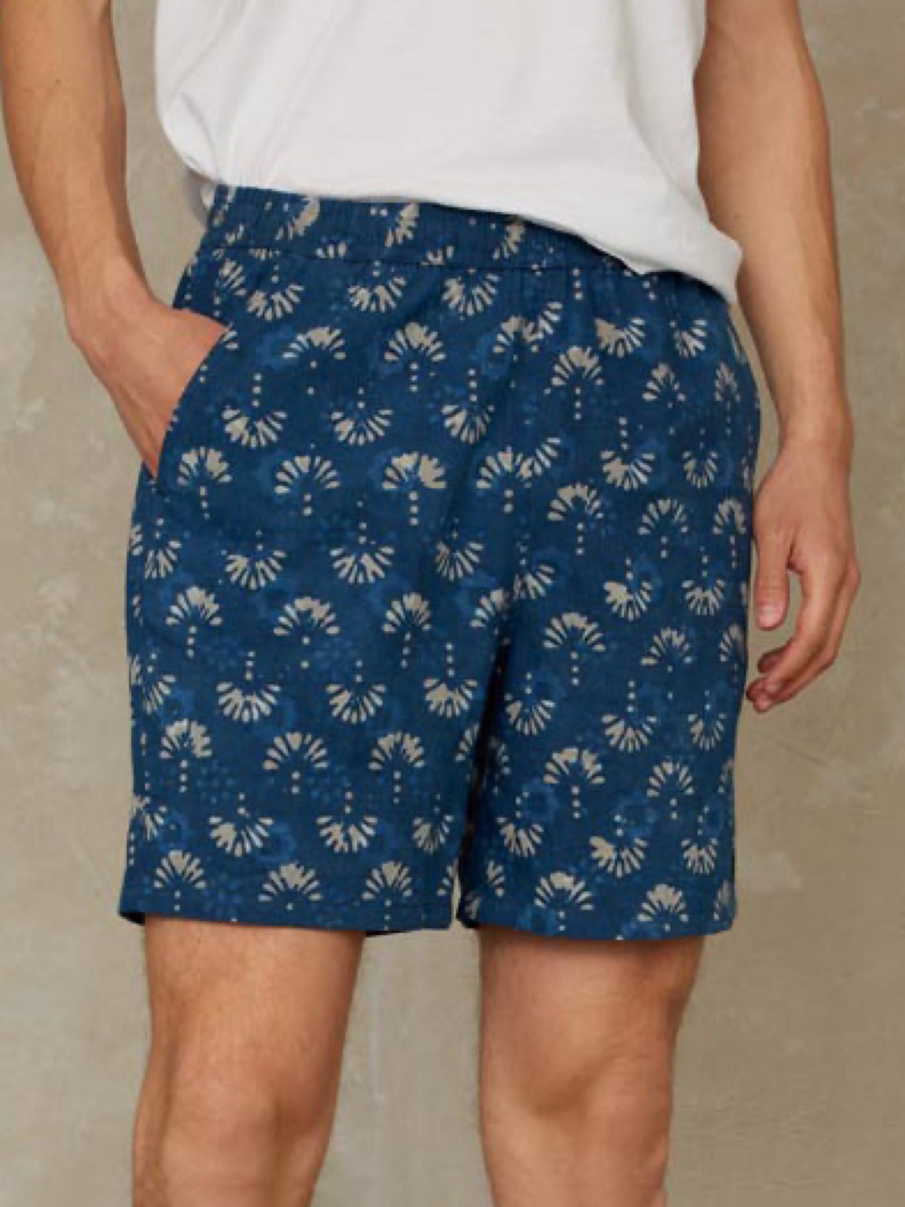 Shorts Bidatsu woodblock indigo dye Kings of Indigo – K.O.I.