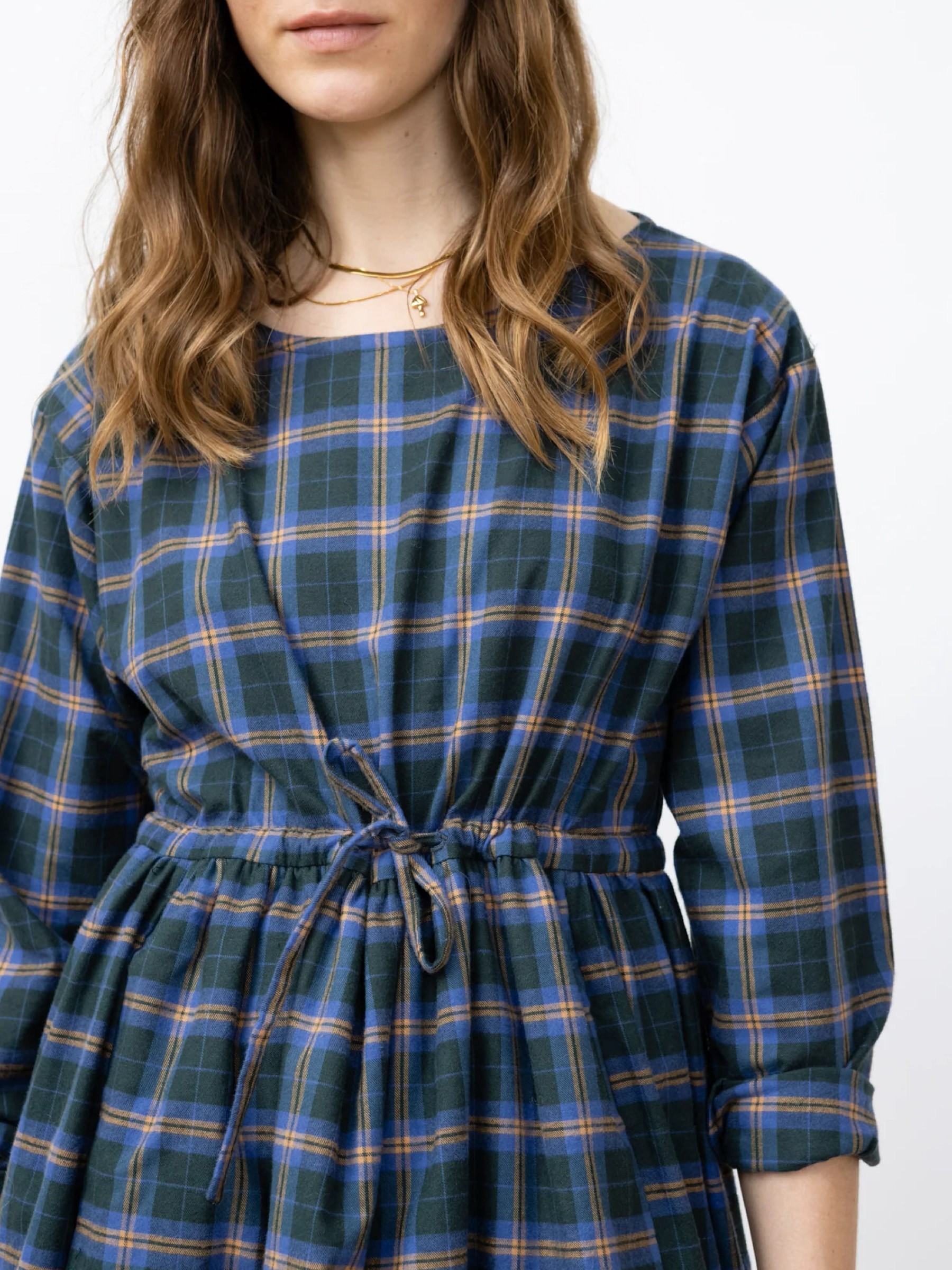 Kleid Liv Ruffle Dress checkered Jungle Folk
