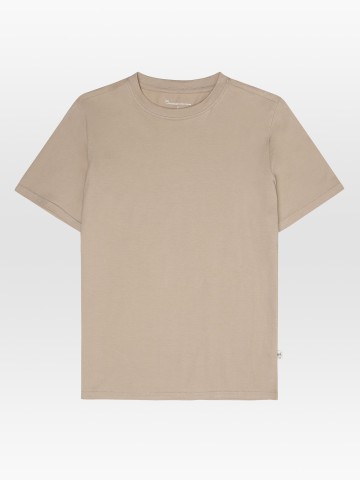 Basic Pima Cotton T-Shirt light feather gray Knowledge Cotton Apparel