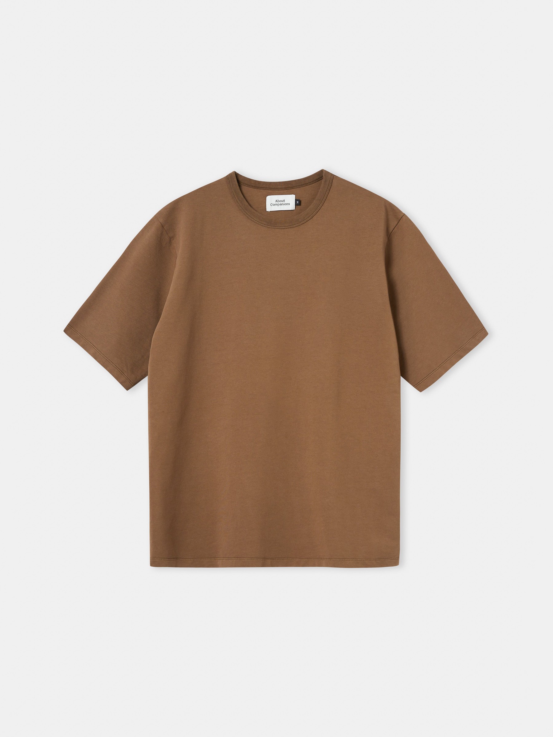 T-Shirt Anton eco cotton caramel About Companions