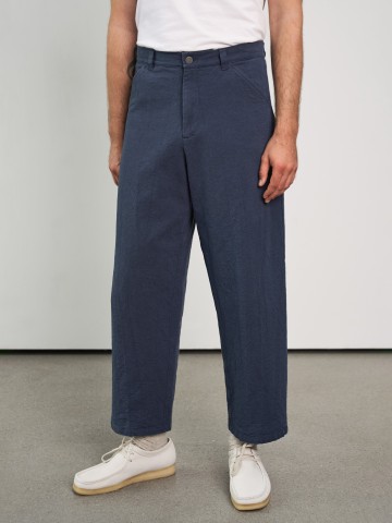Hose Carlo eco canvas 230g cold navy About Companions