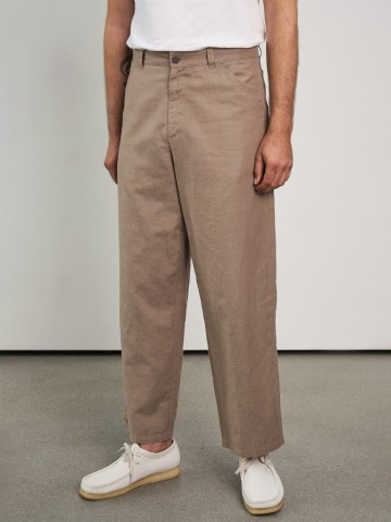 Hose Carlo linen walnut About Companions