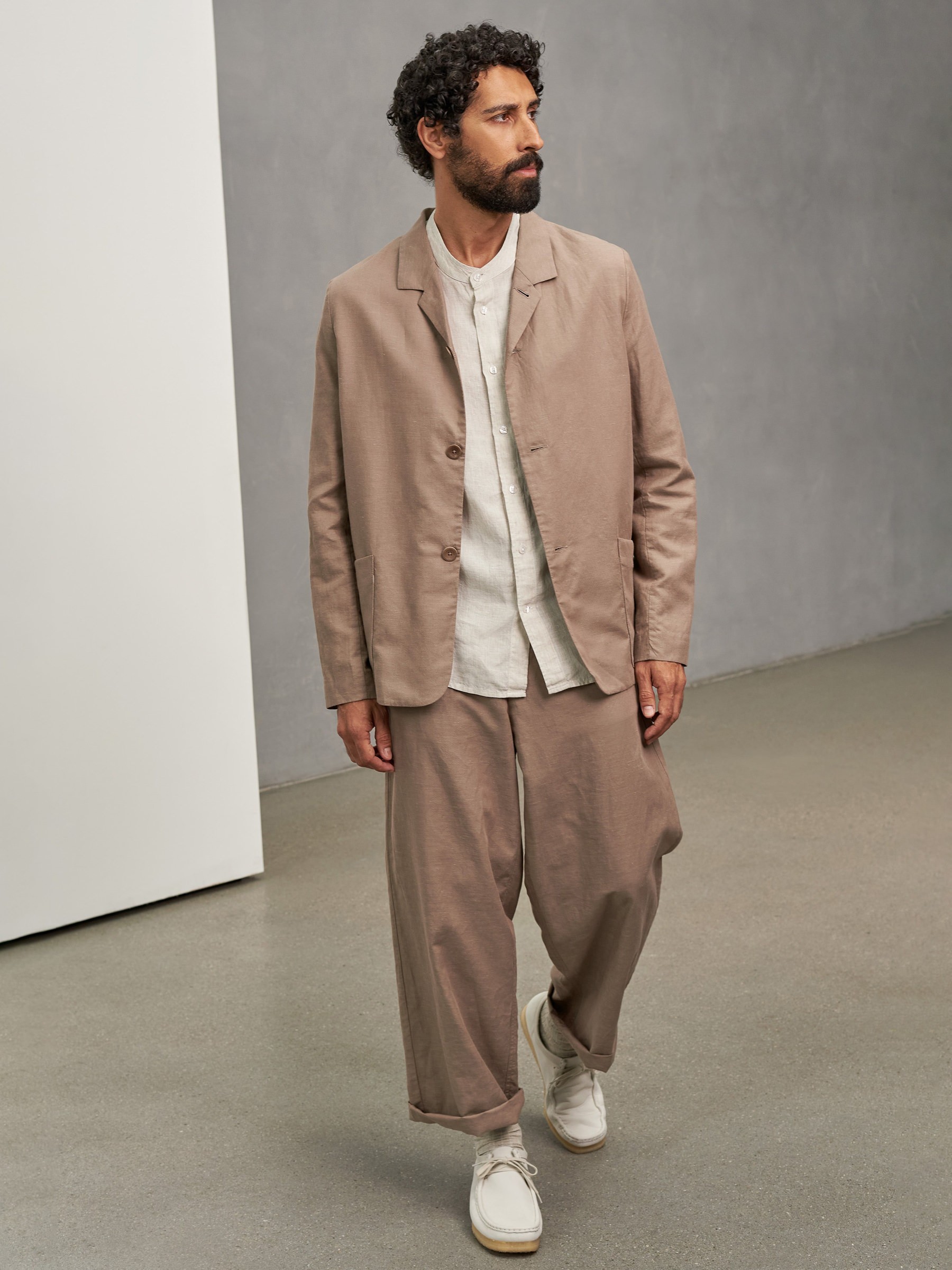 Hose Carlo linen walnut About Companions