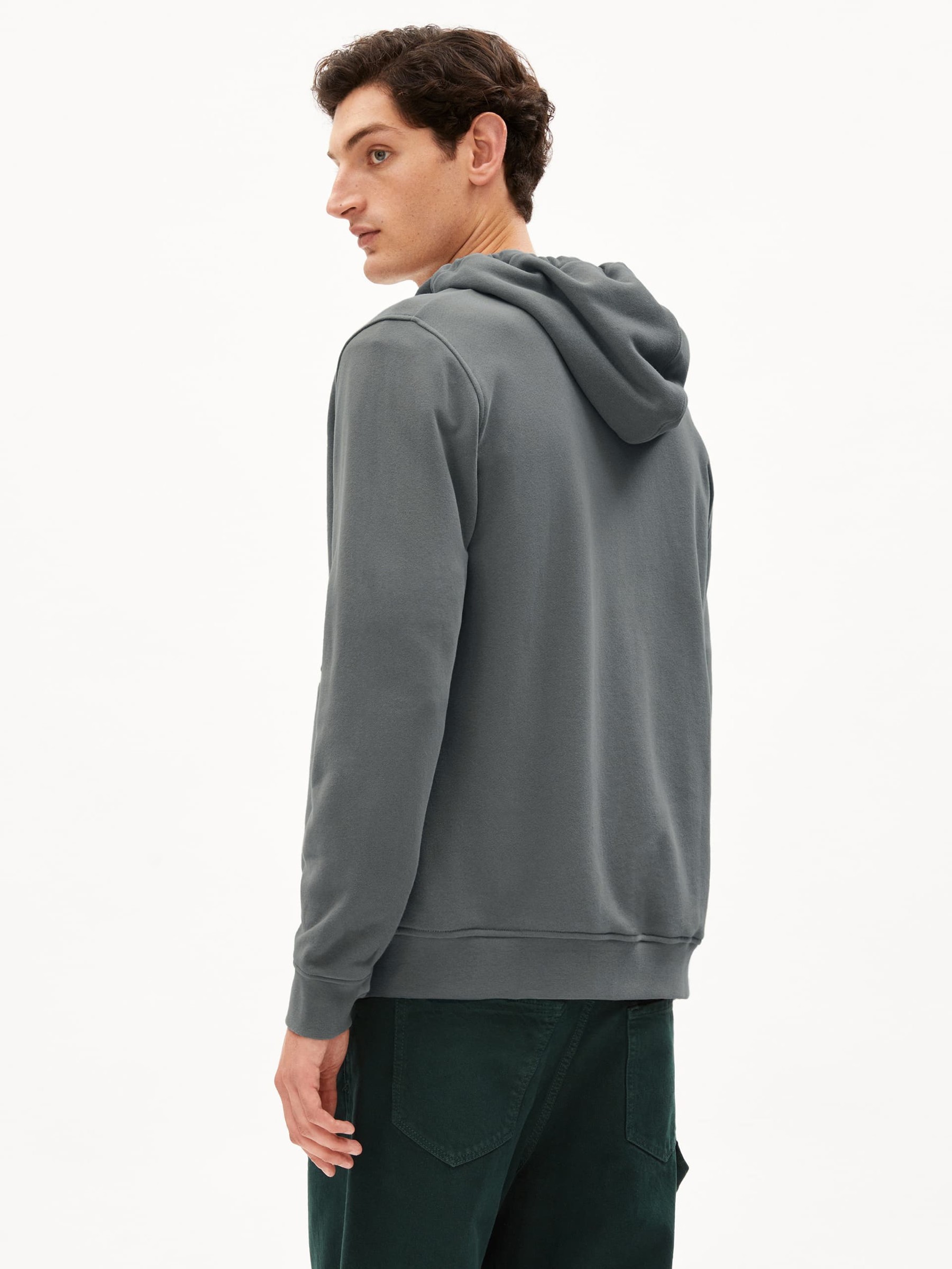 Zipper-Hoodie Saromiaan Comfort space steel Armedangels