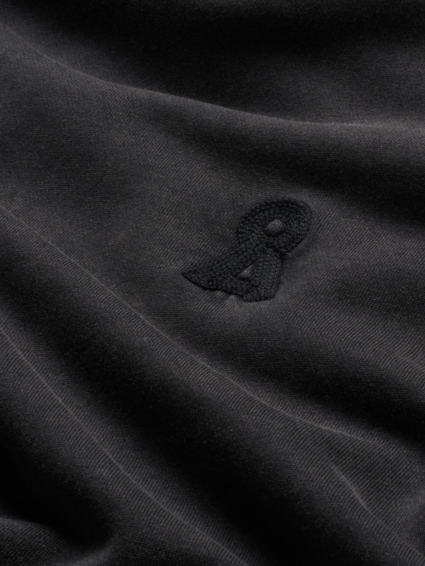 Pullover Emaal Hoodie GMT Dye black washed Armedangels