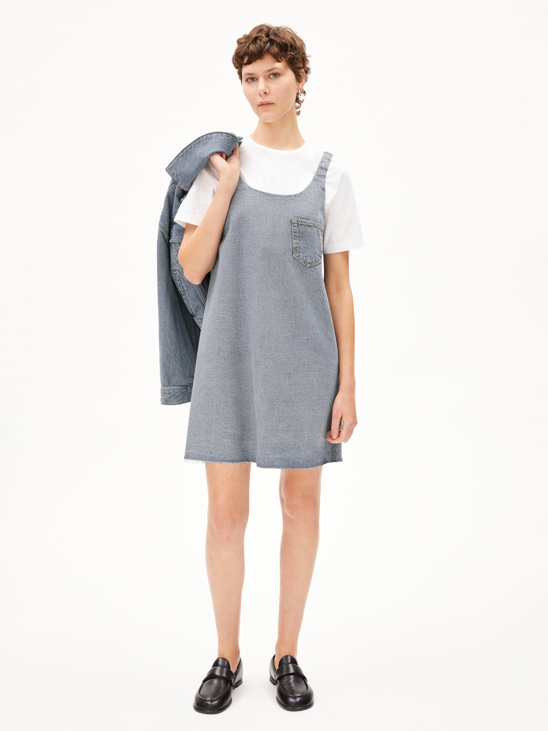 Jeanskleid Naava fog Armedangels