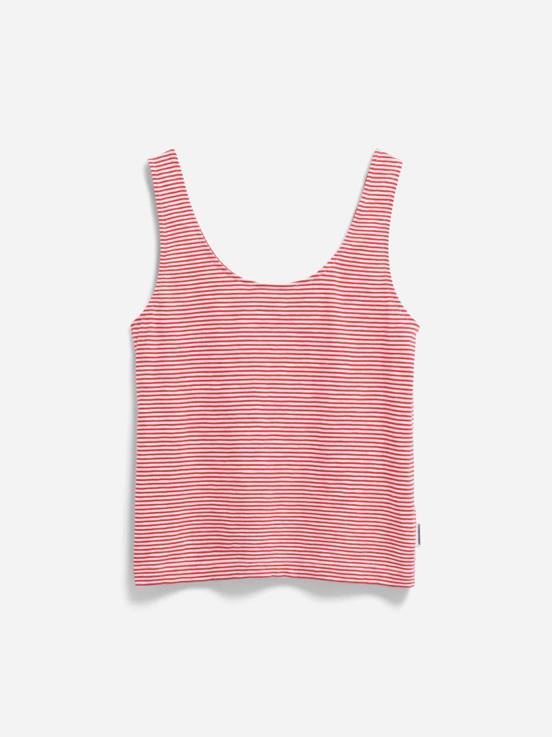 Top Minaami oatmilk-coral blush Armedangels