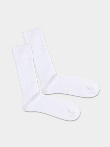 Socken OneColor Ribbed Socks snow white Dilly Socks