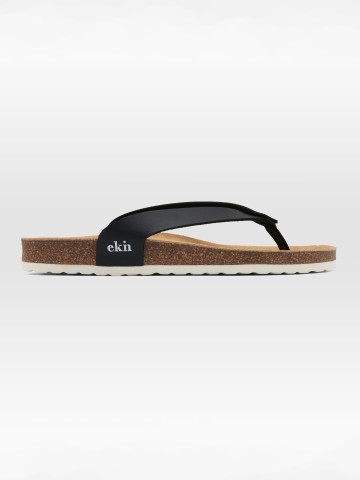 Schuhe Sandal Vegan black ekn Footwear
