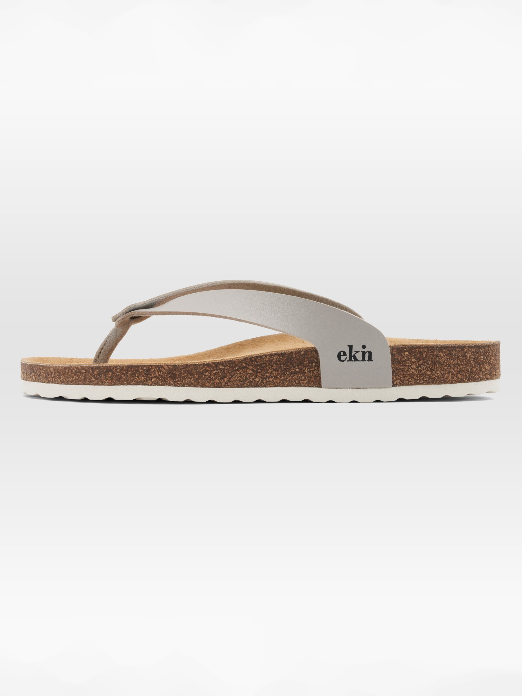 Schuhe Sandal Vegan grey ekn Footwear