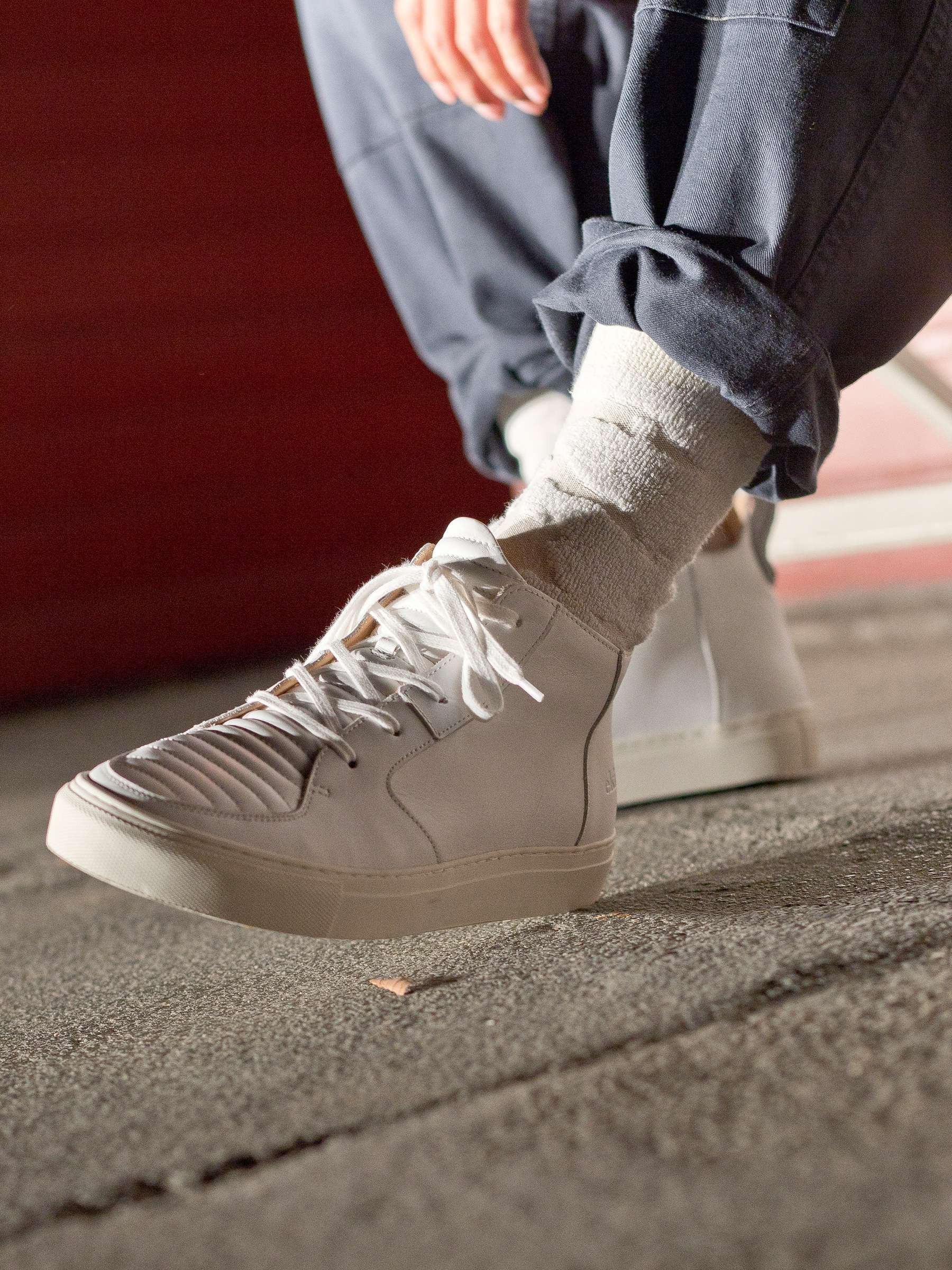 Schuhe Argan Mid white ekn Footwear
