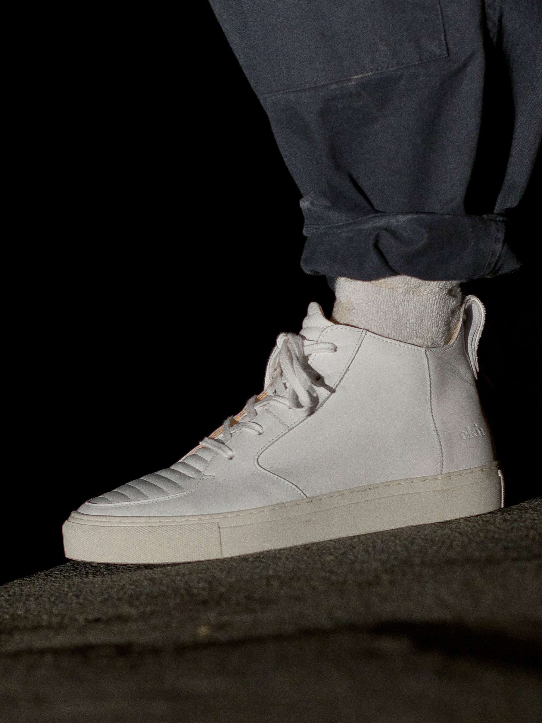 Schuhe Argan Mid white ekn Footwear
