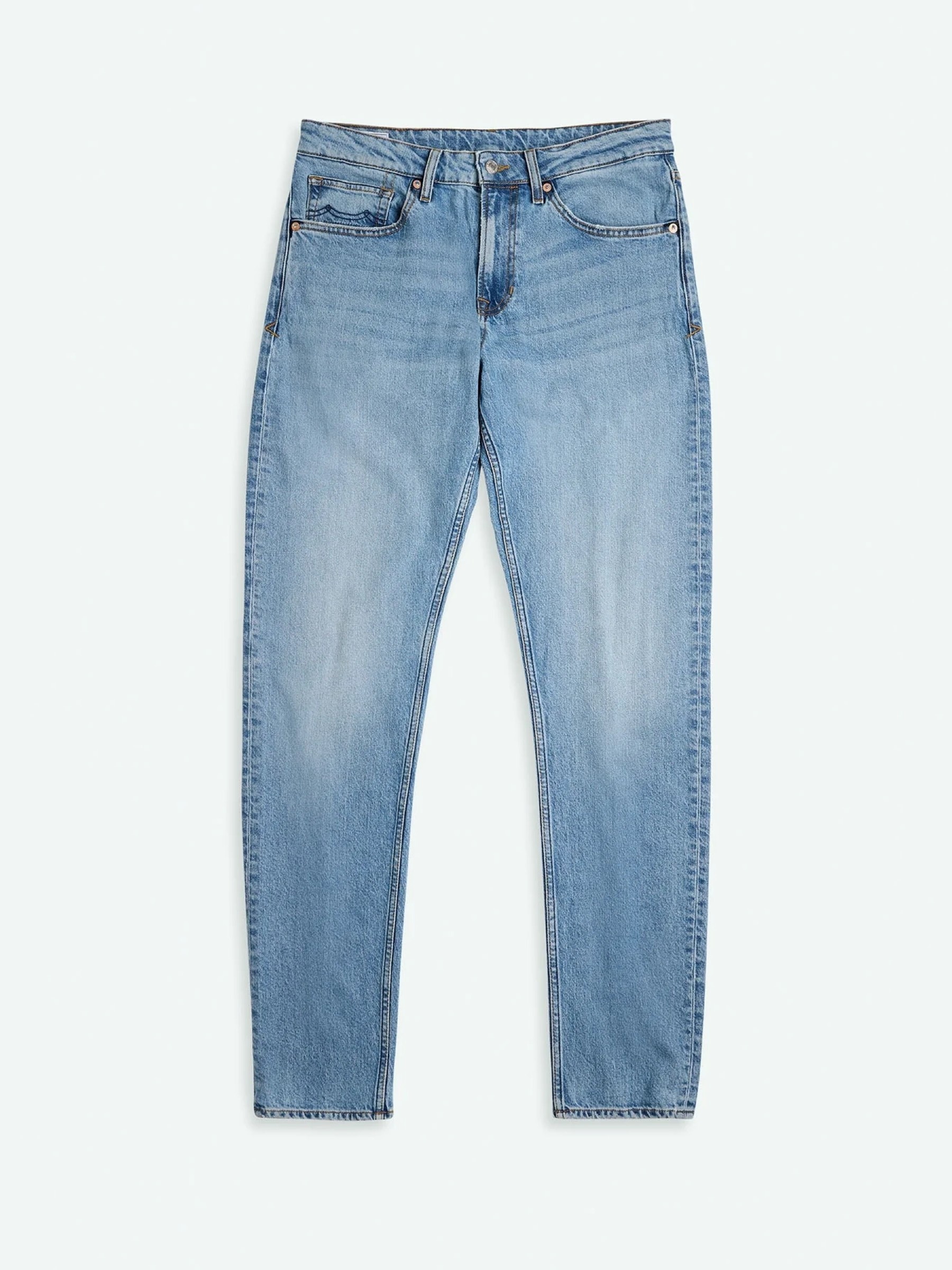 Jeanshose Charles antonie deep royal tencel mid Kings of Indigo – K.O.I.